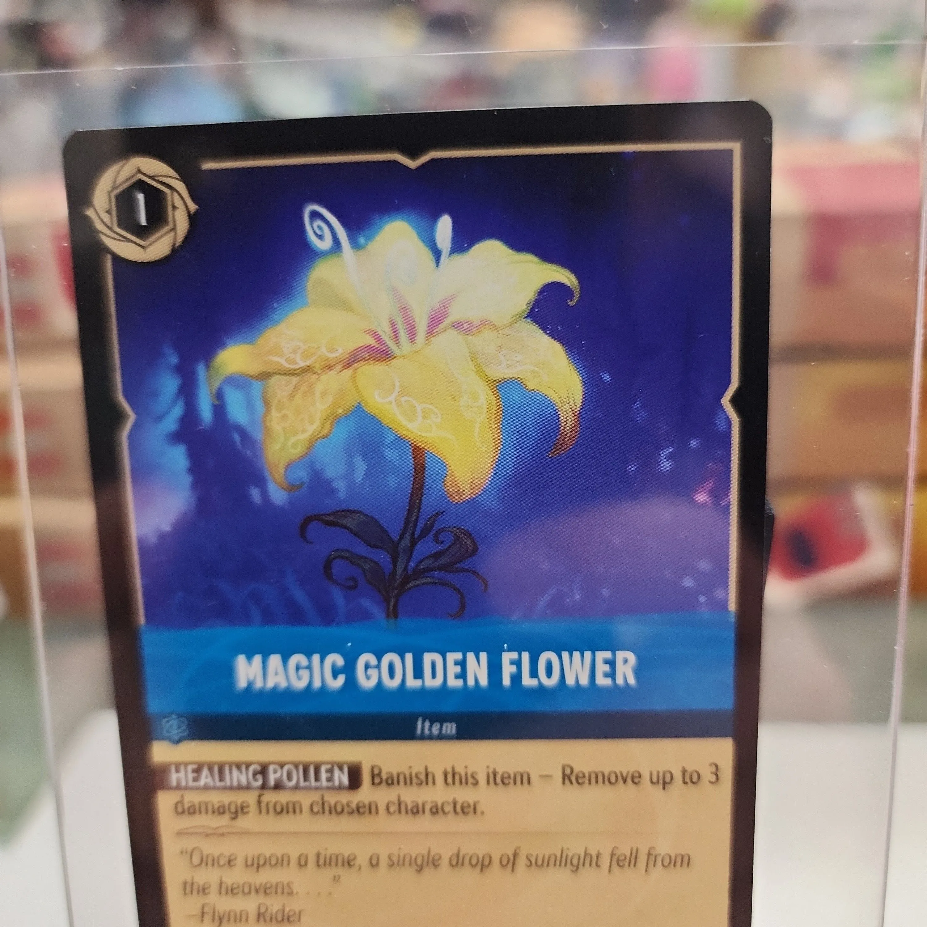 Product image for Disney Lorcana: First Chapter Magic Golden Flower #169/204 Non-Foil