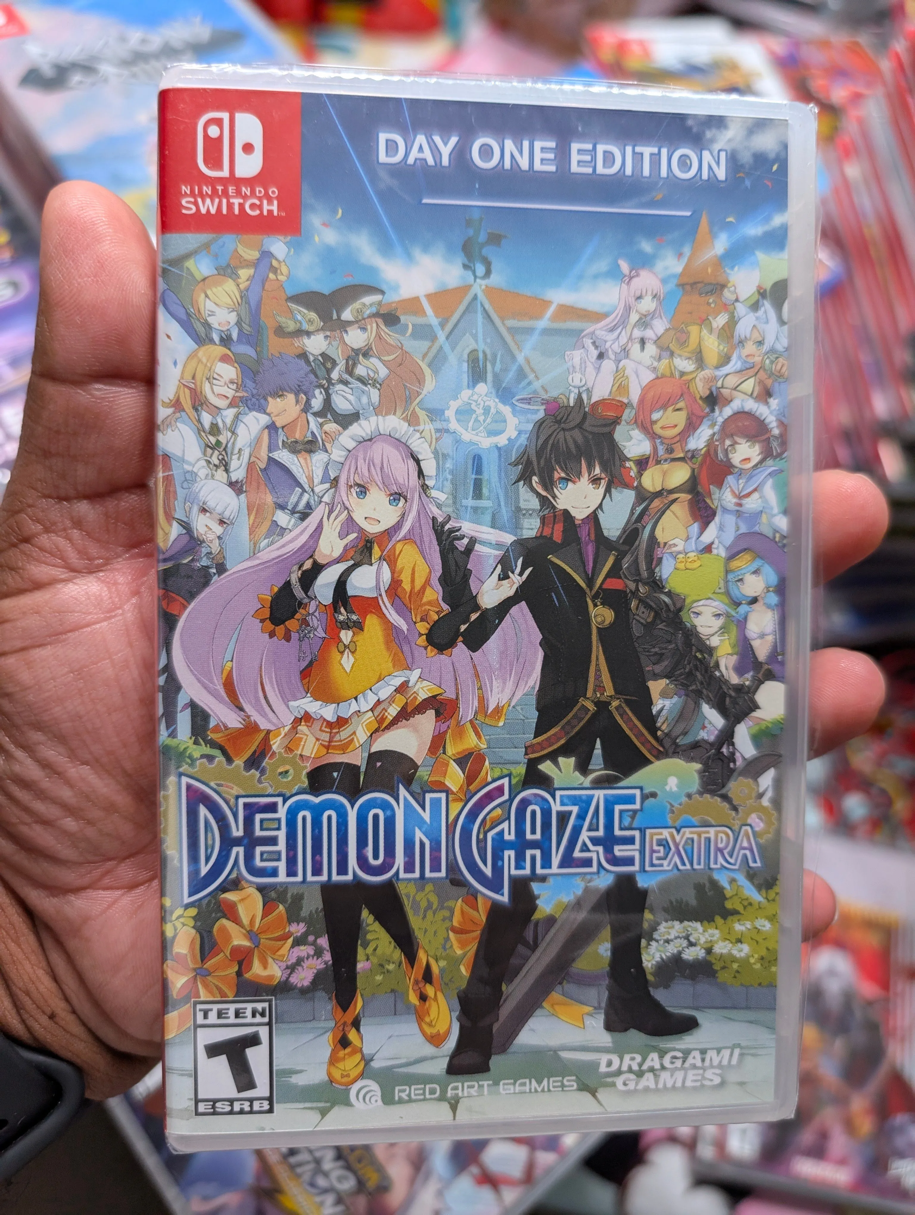 Product image for Demon Gaze EXTRA Day One Edition - Nintendo Switch - New Sealed
