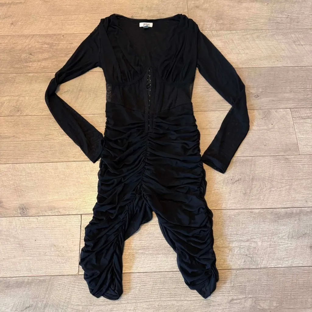 black bodice dress Strapless Satin Corset With Exposed Boning And Beading LowStock:43250088476723 Size:28 Regular stopping dress features a Antinious Women Sweater Dress