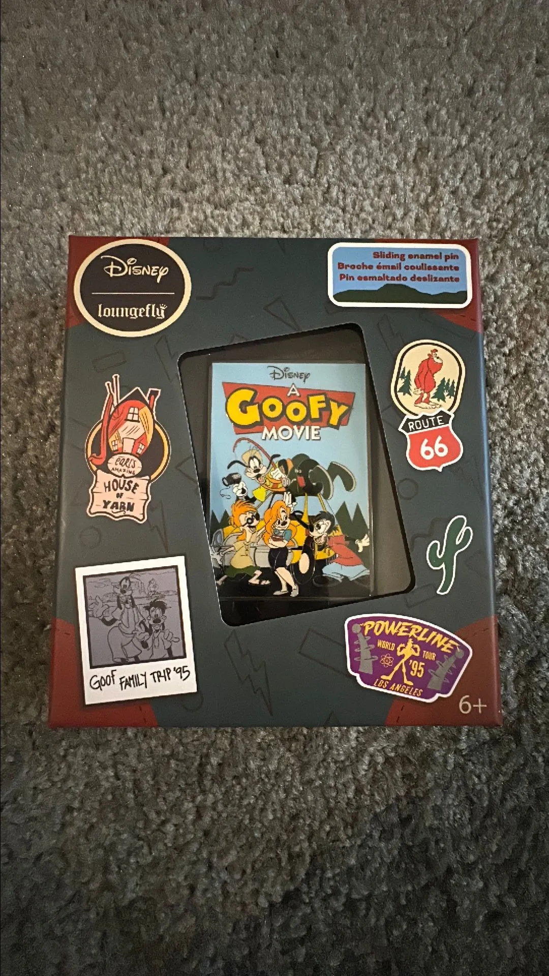 Product image for Goofy Movie Pin - Slider Jumbo LE 1000