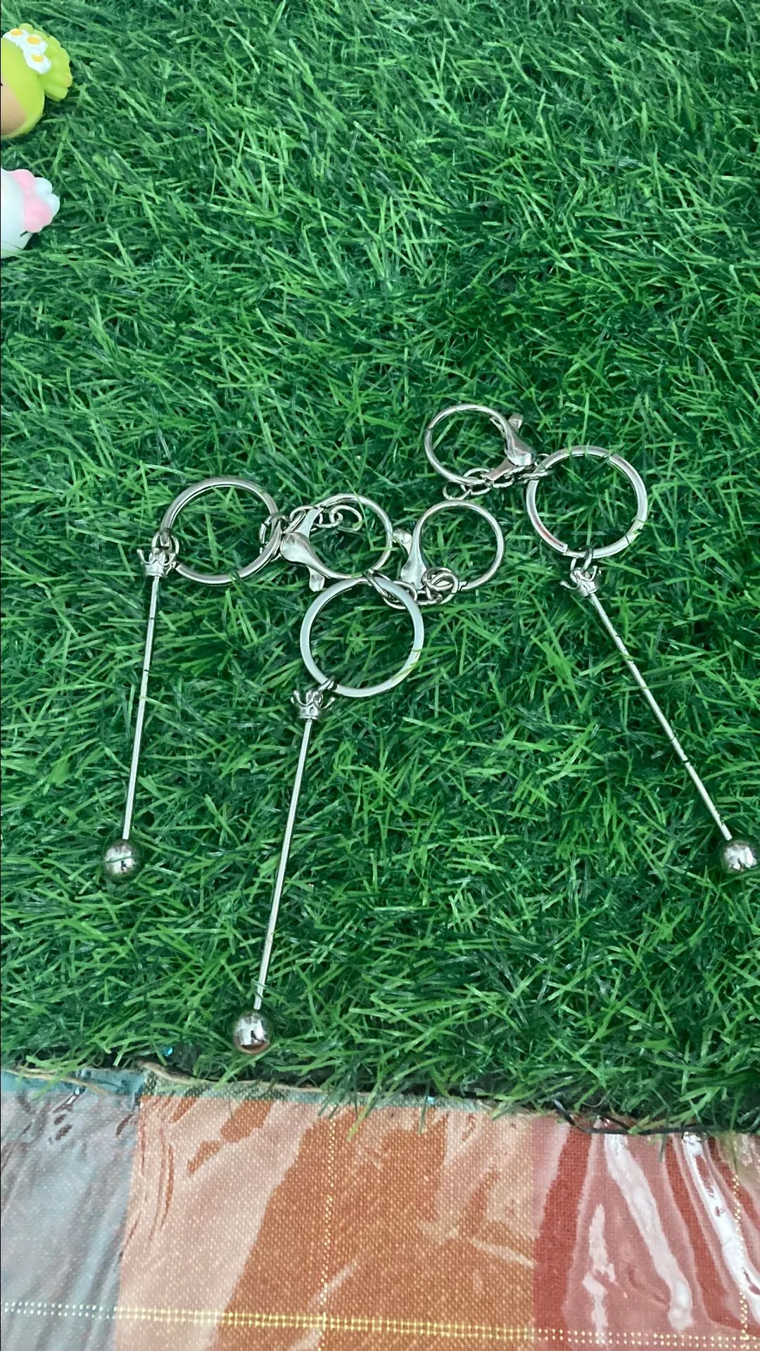 Product image for Beadable Keychains $2 each