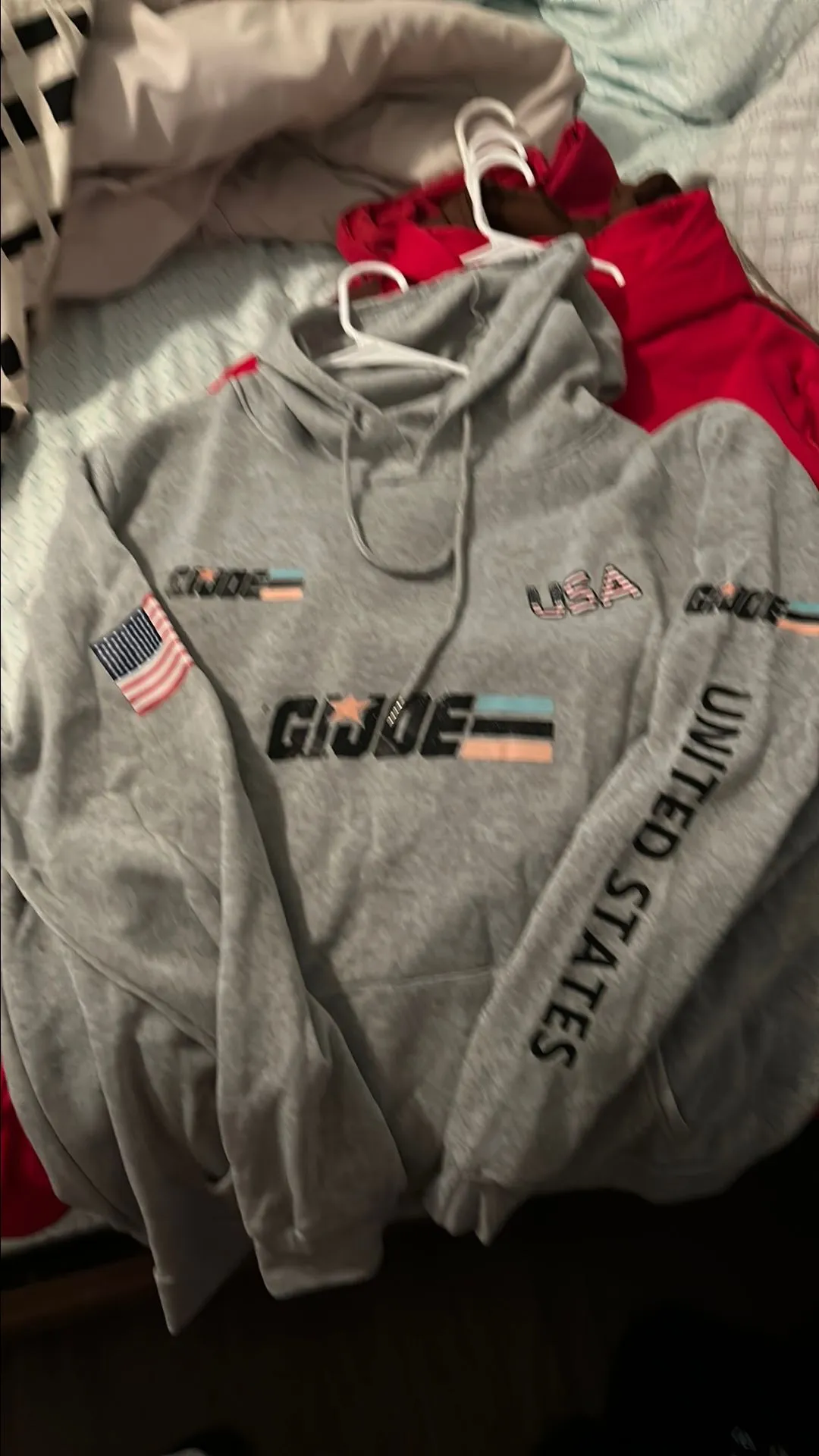 Product image for HOODIE XL GREY GI JOE