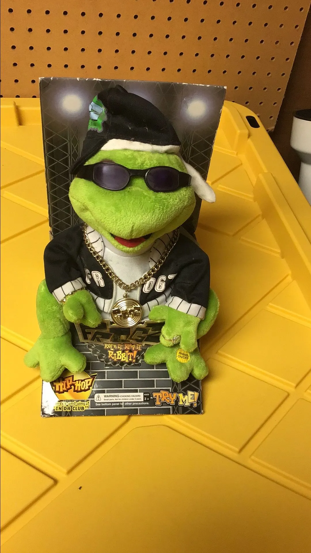 Product image for Gemmy hip hop frogz