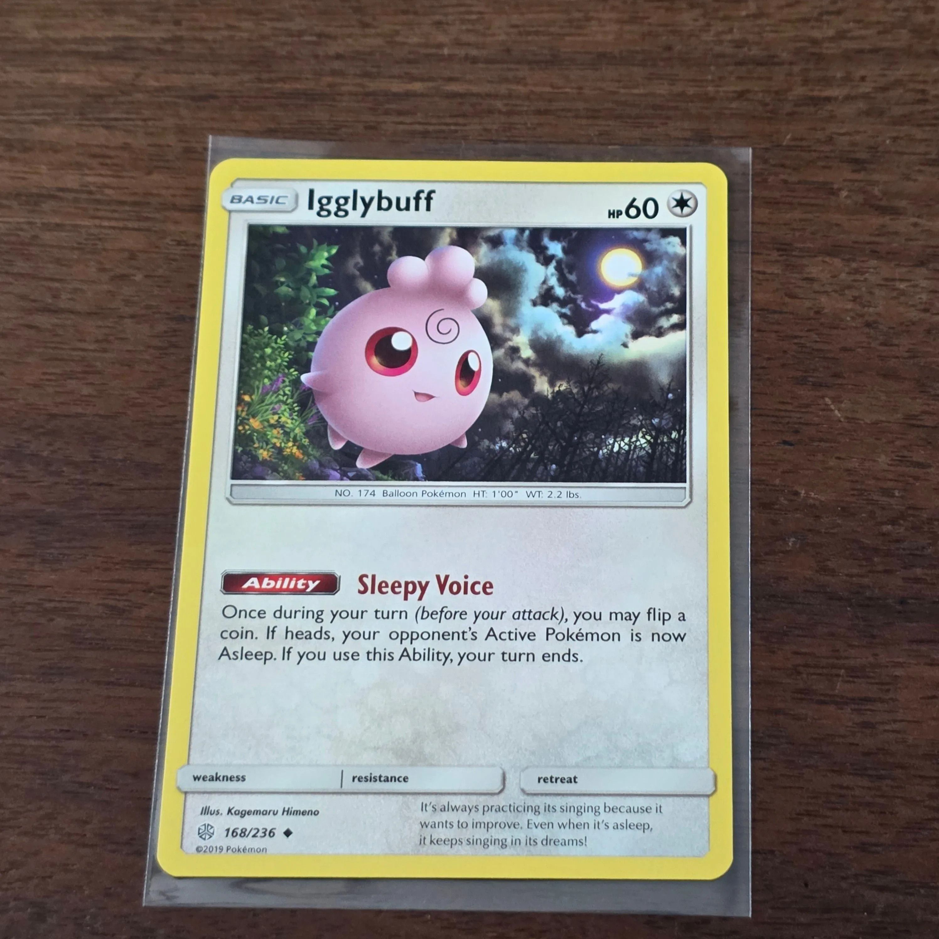 pokemon igglybuff card Vintage Rare Common Card Type Igglybuff | Diamond & PearlGreat