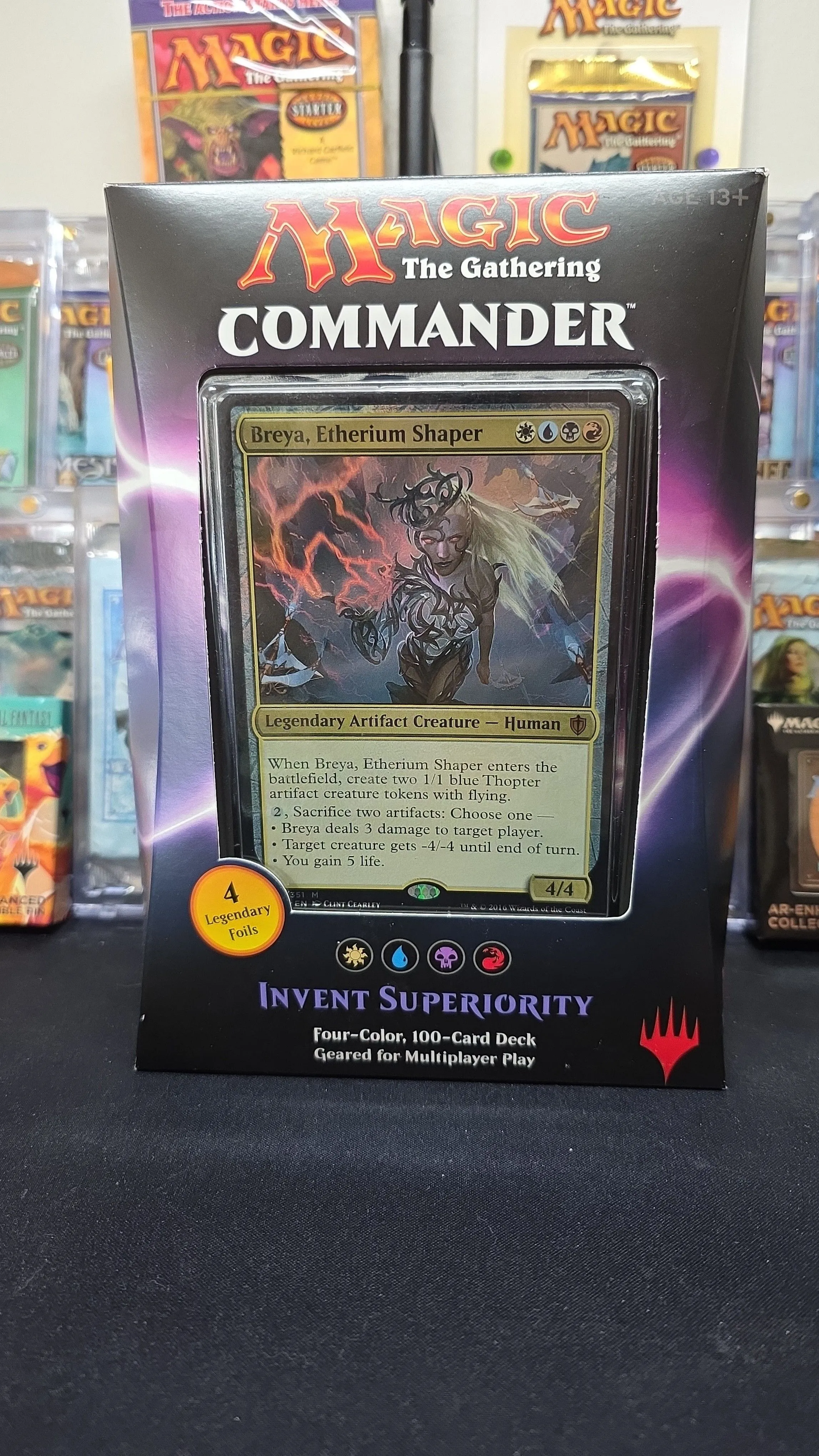 mtg commander 2016 invent superiority deck Amazon.com: Magic: The Gathering main image 1