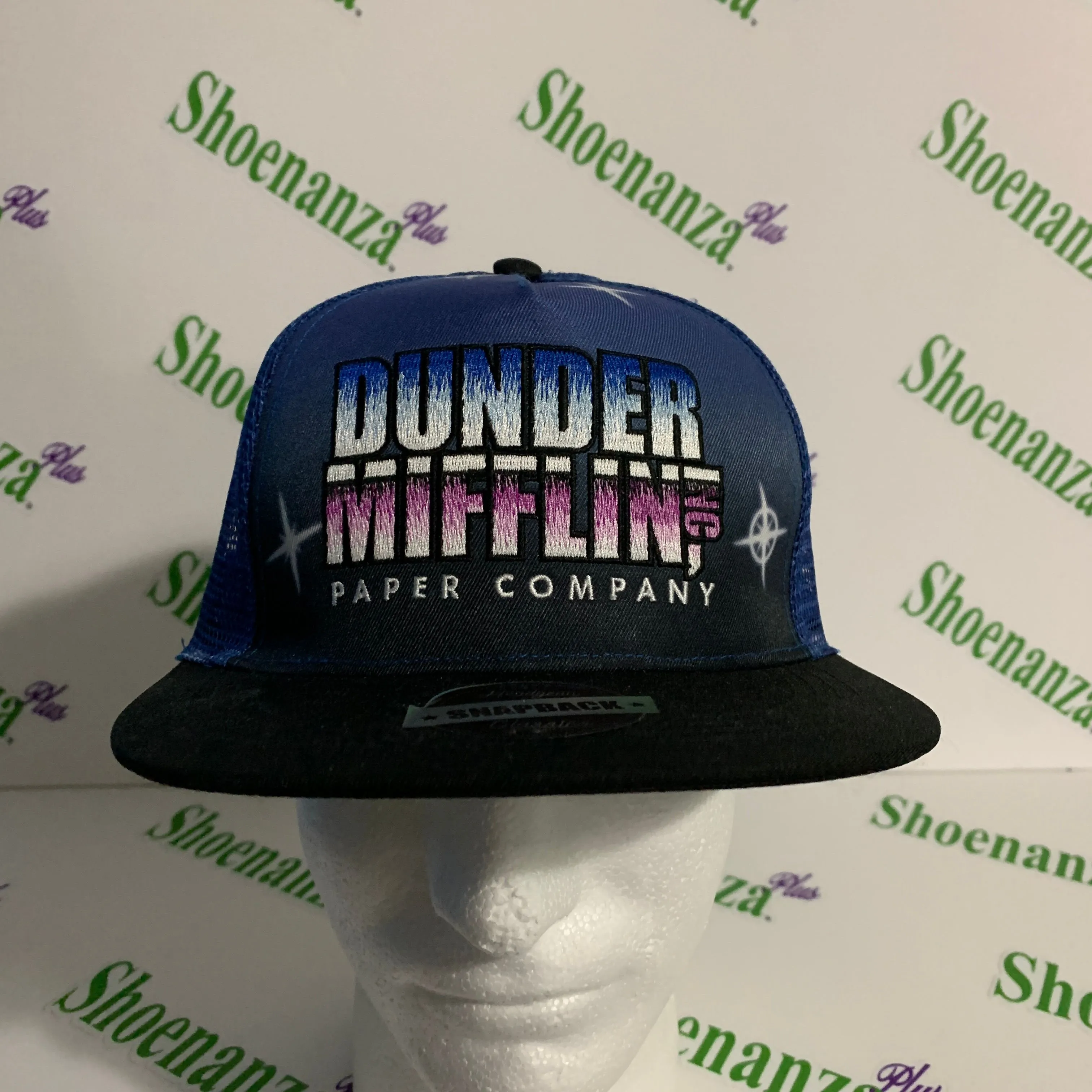 Product image for Headgear Classics Hat The Office Dunder Mifflin Trucker Adjustable Snapback Cap