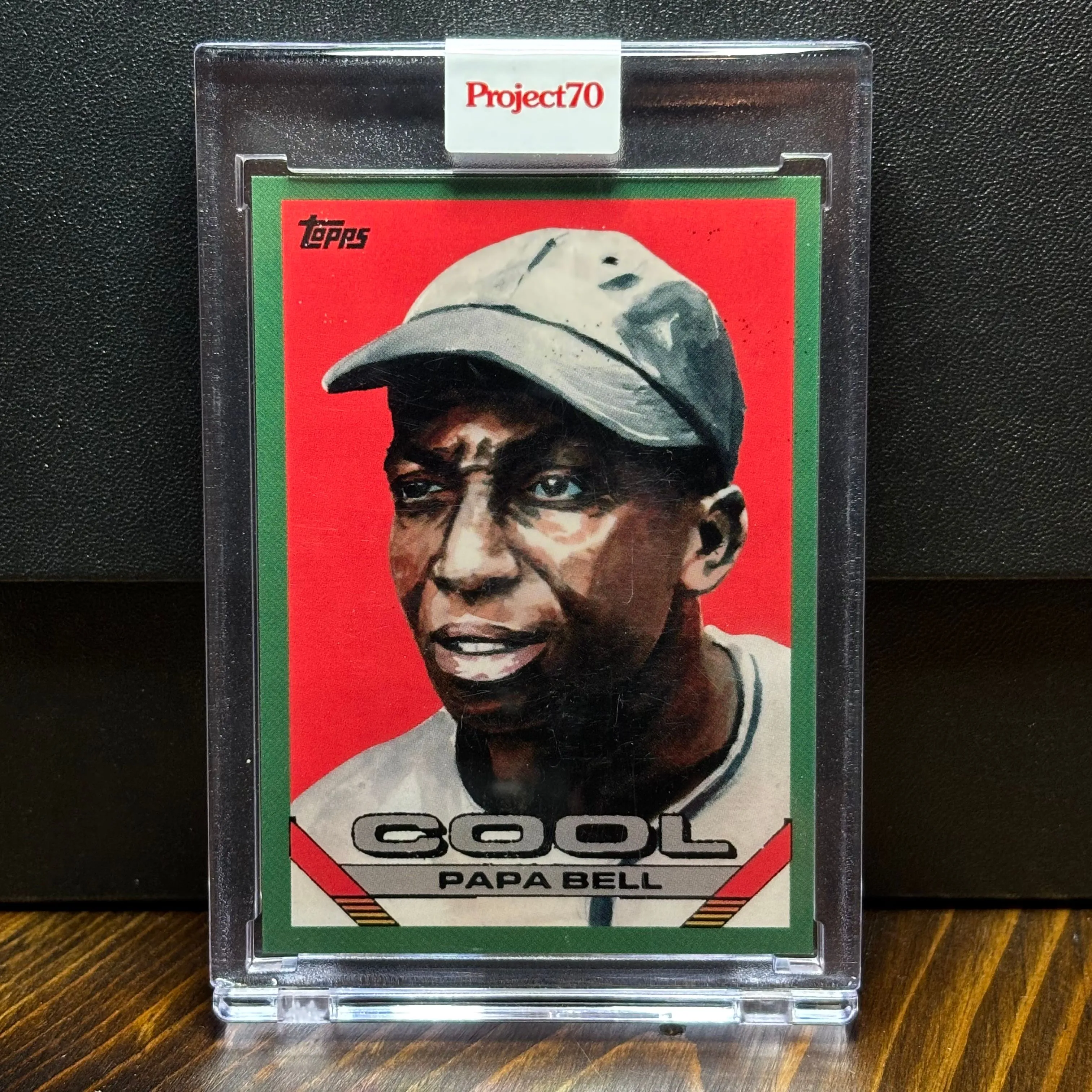 Product image for 2021 Topps Project 70 #916 Cool Papa Bell By Jacob Rochester Print Run: 822