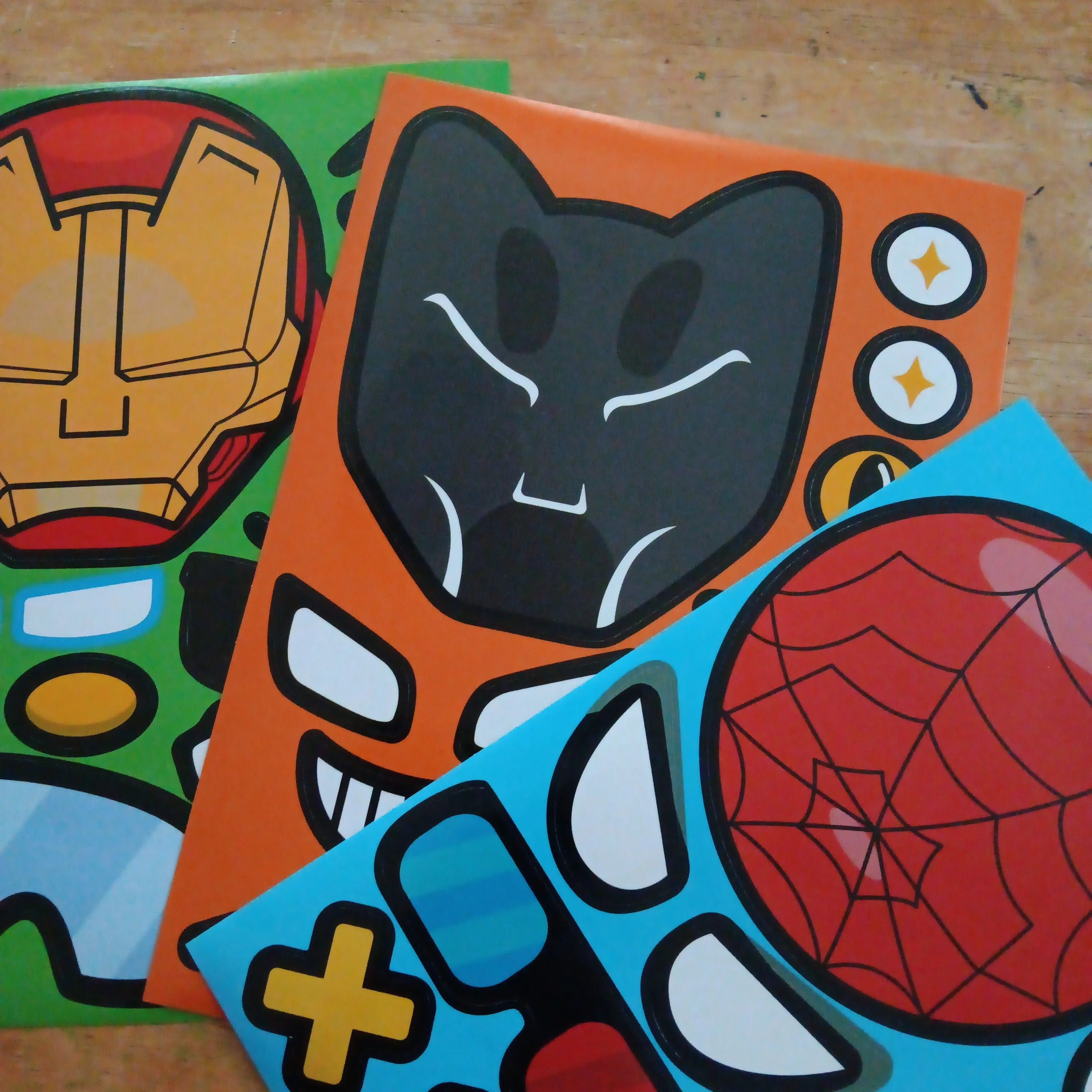 Product image for Random Super Hero Stickers 