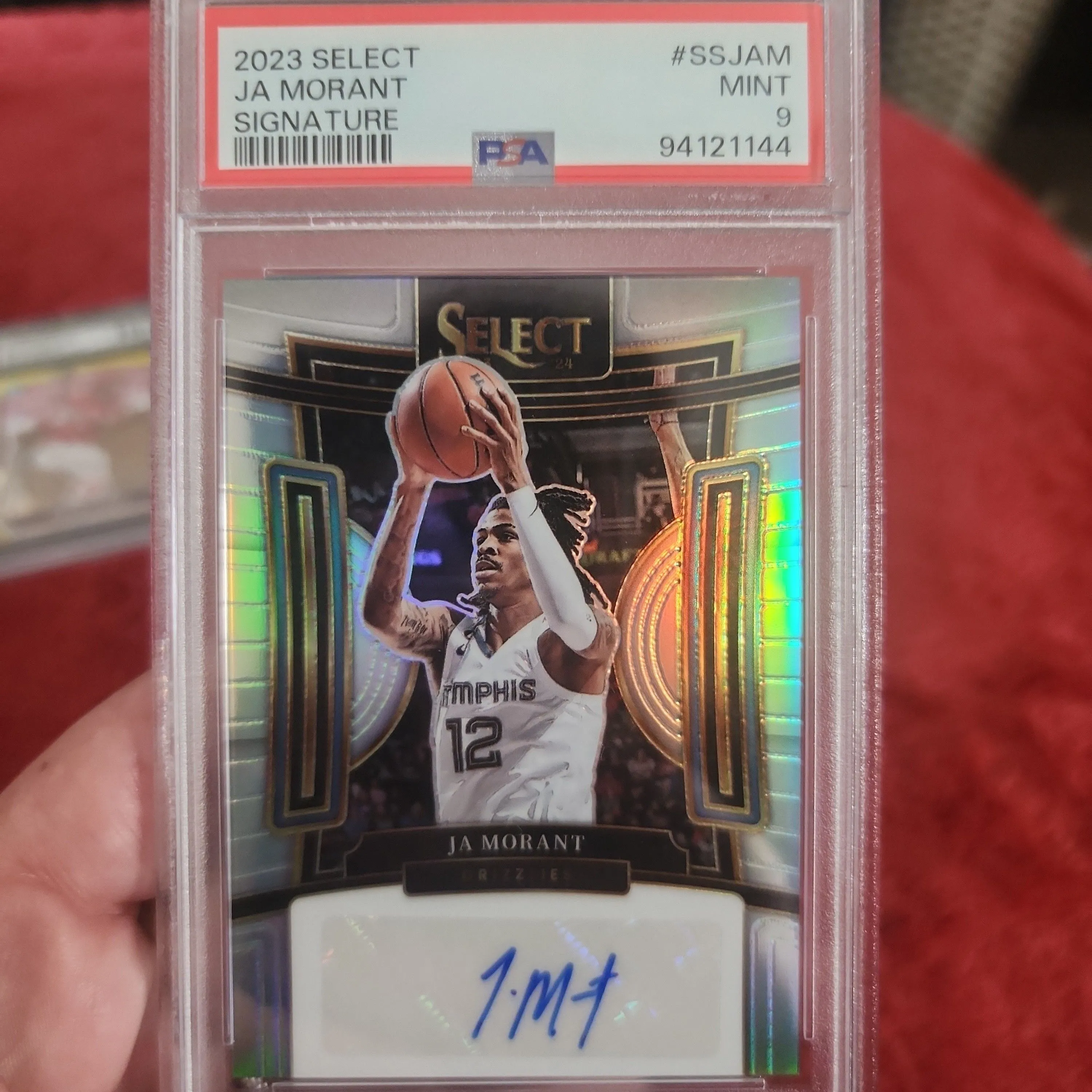 2023 Panini Select Signatures Ja Morant SSJAM PSA MINT 9 · Whatnot 