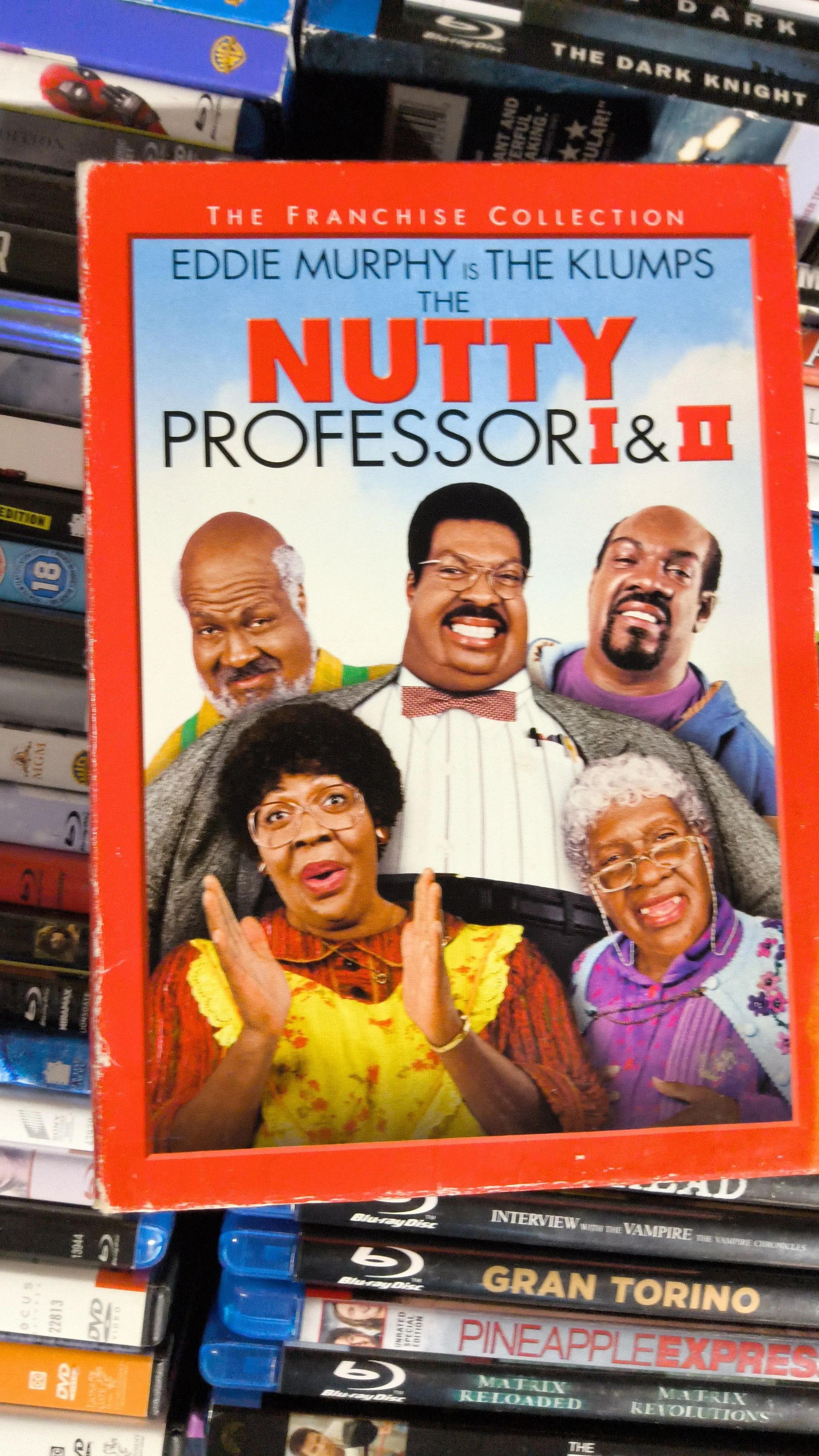 Product image for 💥 The Nutty Professor I & II 1 2 DVD 2006 The Franchise Collection Eddie Murphy