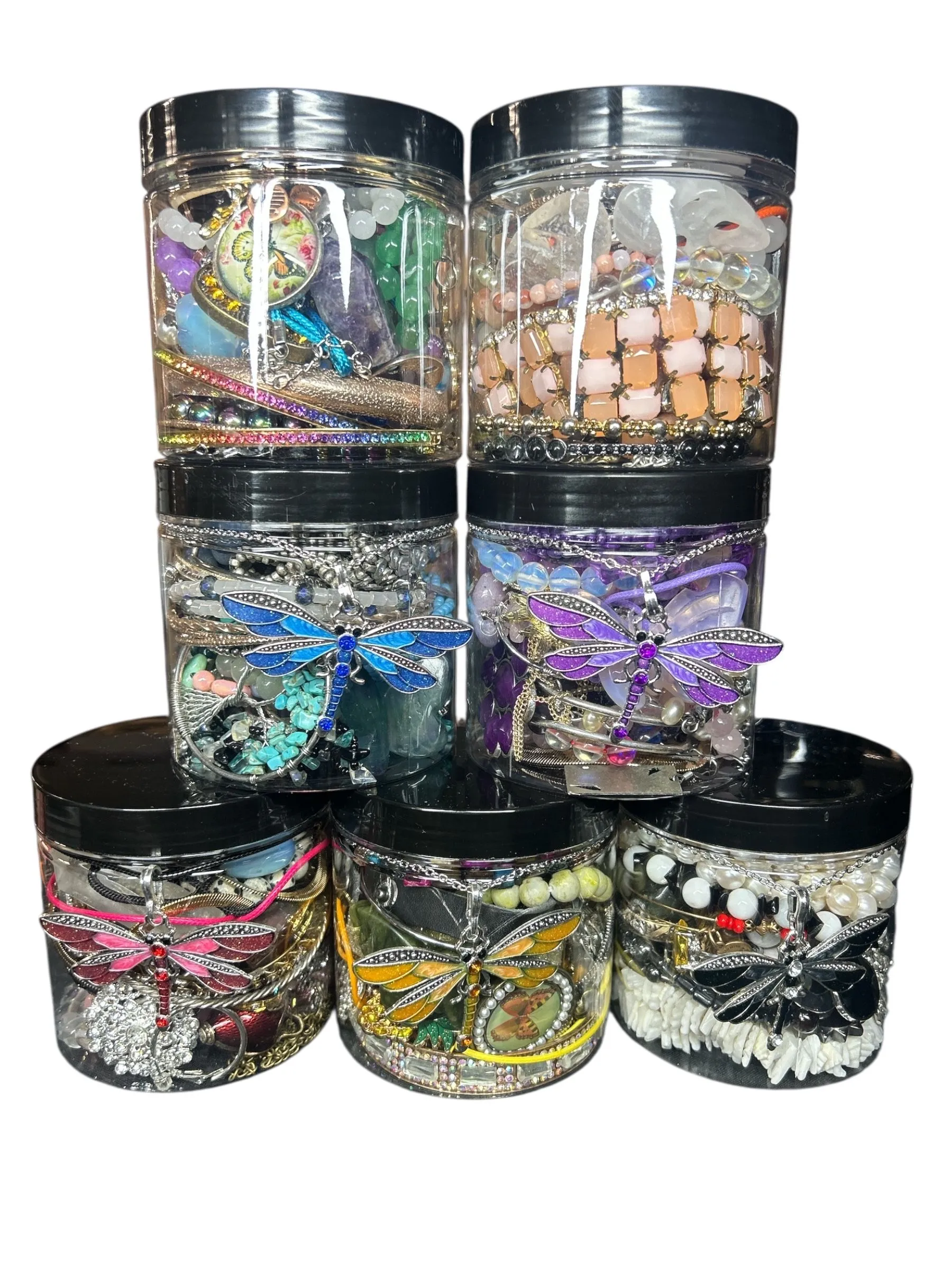 Product image for Mystery Crystal & Jewelry Jar! 1LB+