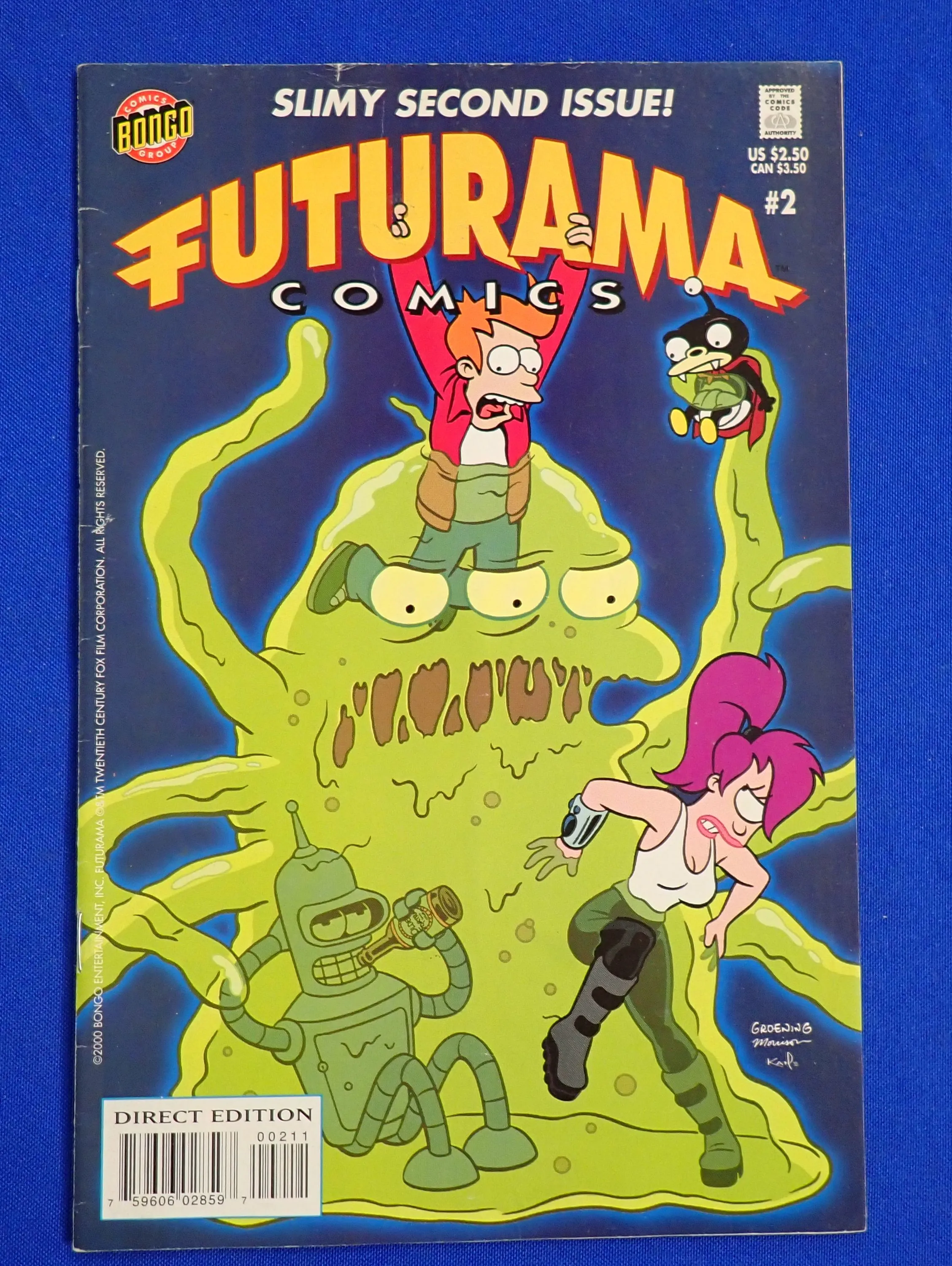 Product image for Futurama #2 (2000) - FN+ (6.5) 