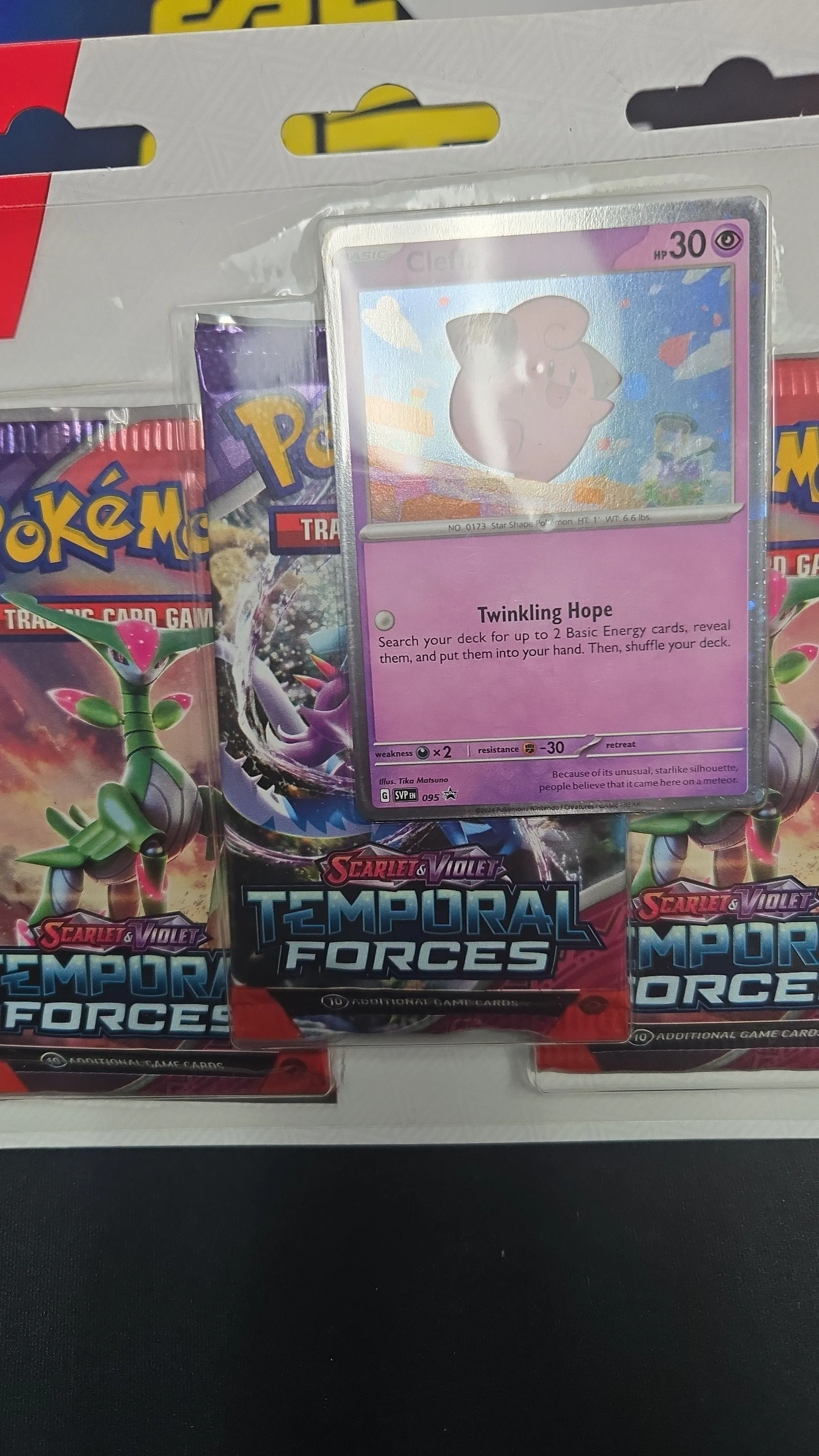 Product image for Temporal Forces 3 Pack Blister