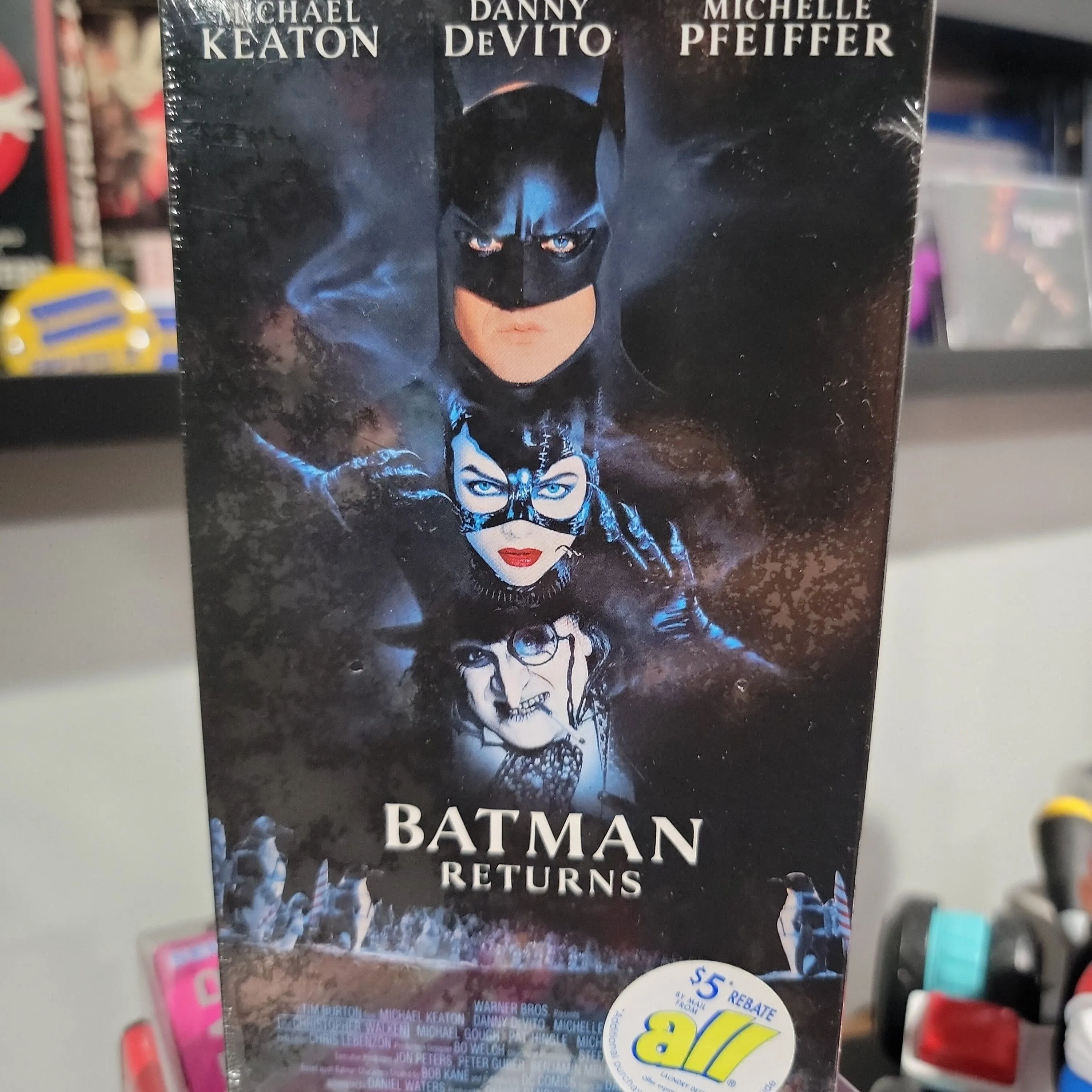 Product image for BATMAN RETURNS [SEALED W/ ALL REBATE STICKER & WATERMARK]