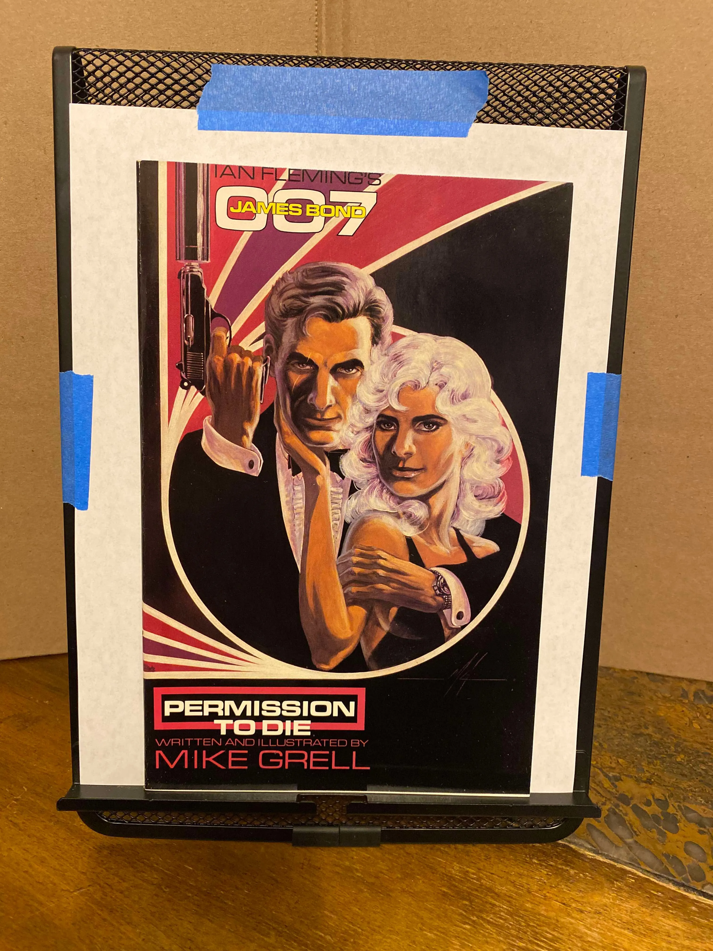 Product image for James Bond: Permission to Die #1-3 (Eclipse Comics Acme Press 1989)
