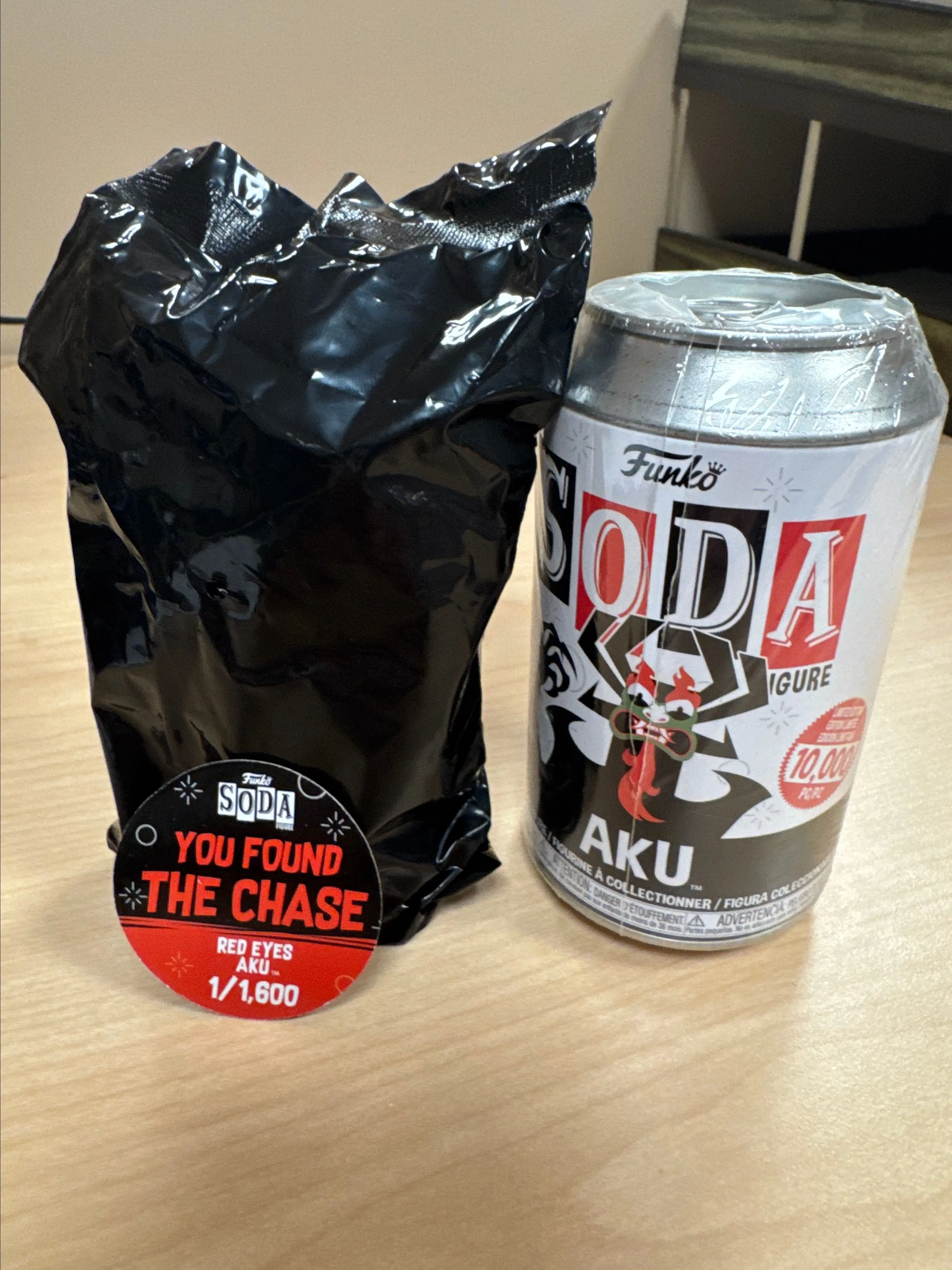 Product image for Samurai Jack - Aku Funko Soda Chase Varient (Unopened)