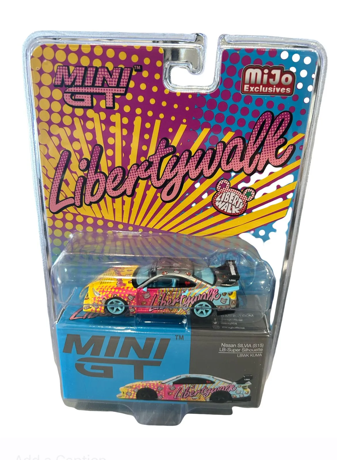 Product image for Mini Gt Nissan LB-Super Silhouette S15 Silvia LB Kuma - CHASE