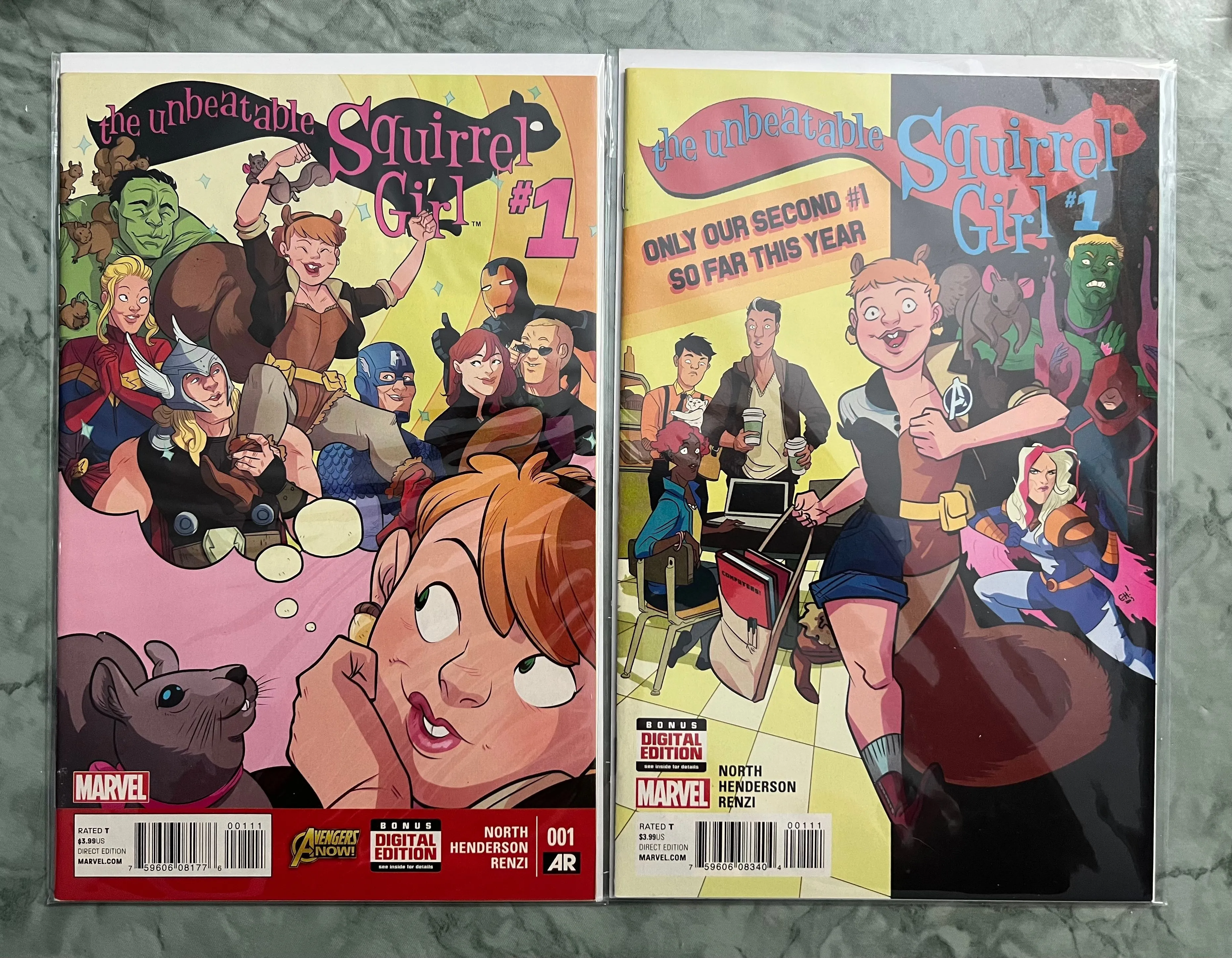 Product image for UNBEATABLE SQUIRREL GIRL 1 FIRST AND SECOND SERIES