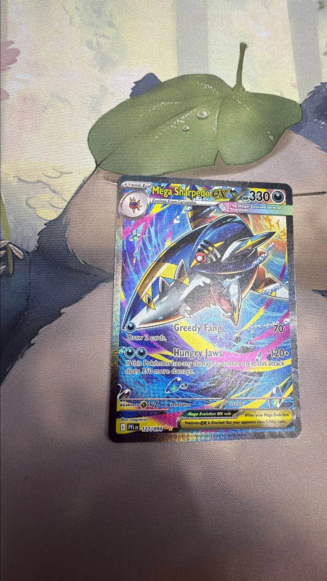 Mega Sharpedo EX  #127  High-Rarity Pokmon Card  Whatnot: Shop, Sell,  Connect