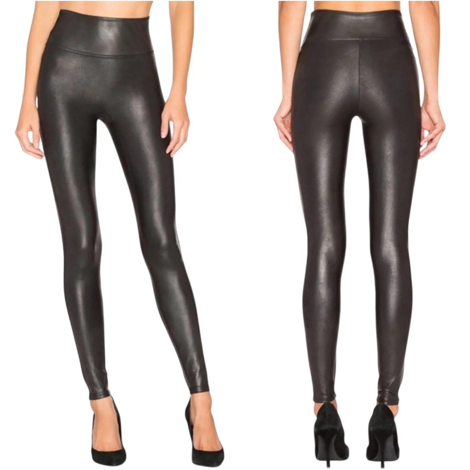 Product image for 202. MEDIUM // SPANX FAUX LEATHER LEGGINGS