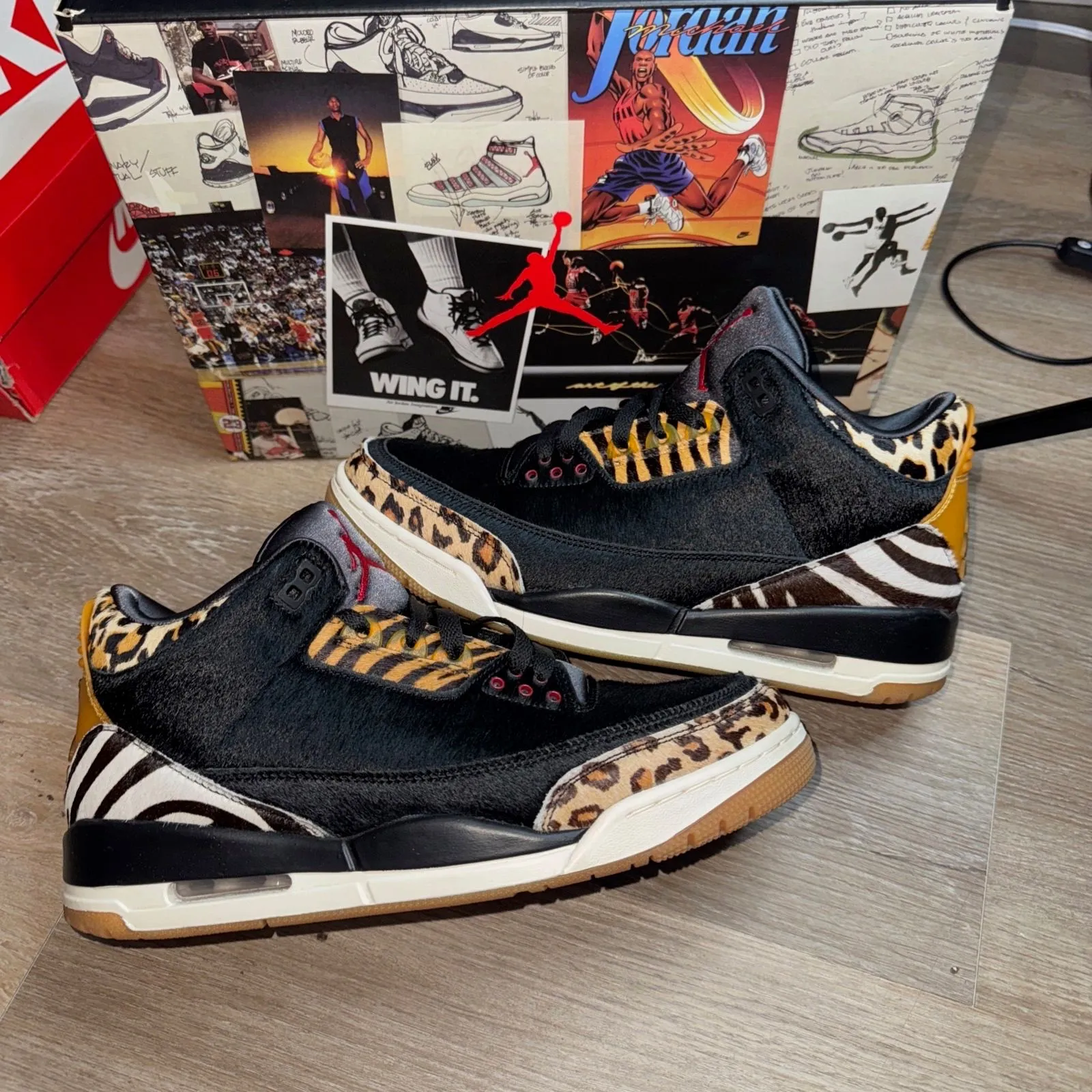 Product image for JORDAN 3 ANIMAL INSTINCT SIZE 10.5