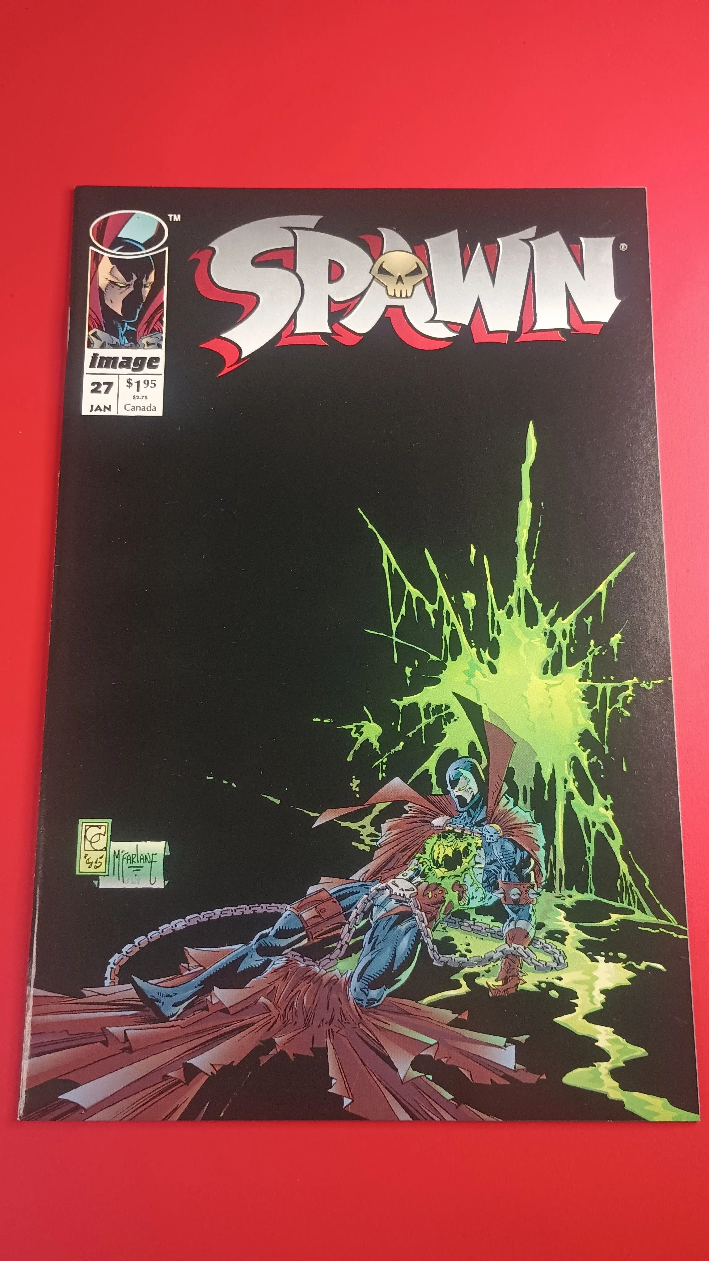 Product image for Spawn #27 1st App Curse McFarland Cover 