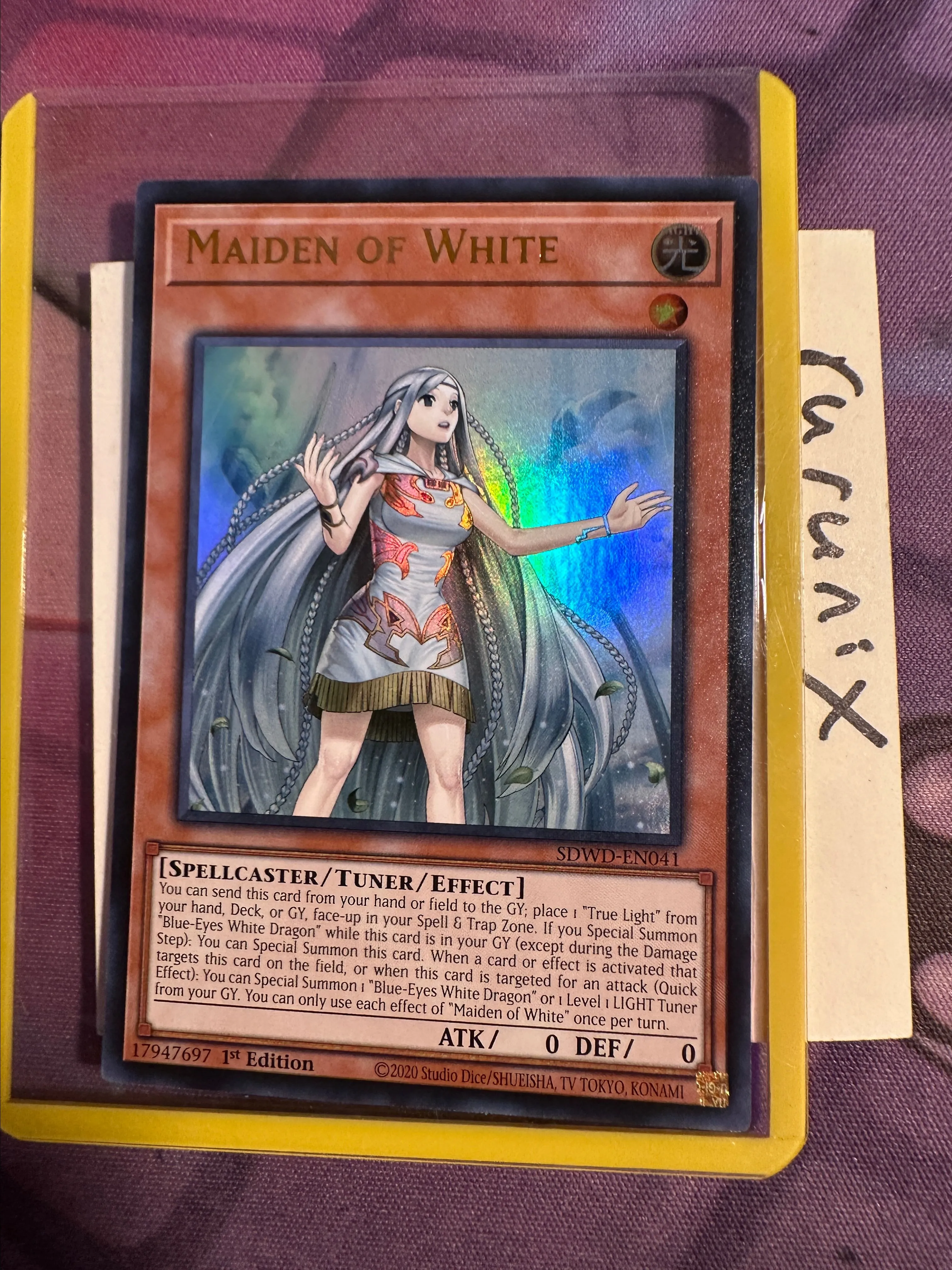 yugioh maiden with eyes of blue deck Yu-Gi-Oh! - Maiden with Eyes of Blue (SDBE-EN006) - Structure Deck: Saga of  Blue-Eyes White Dragon - 1st Edition main image 0