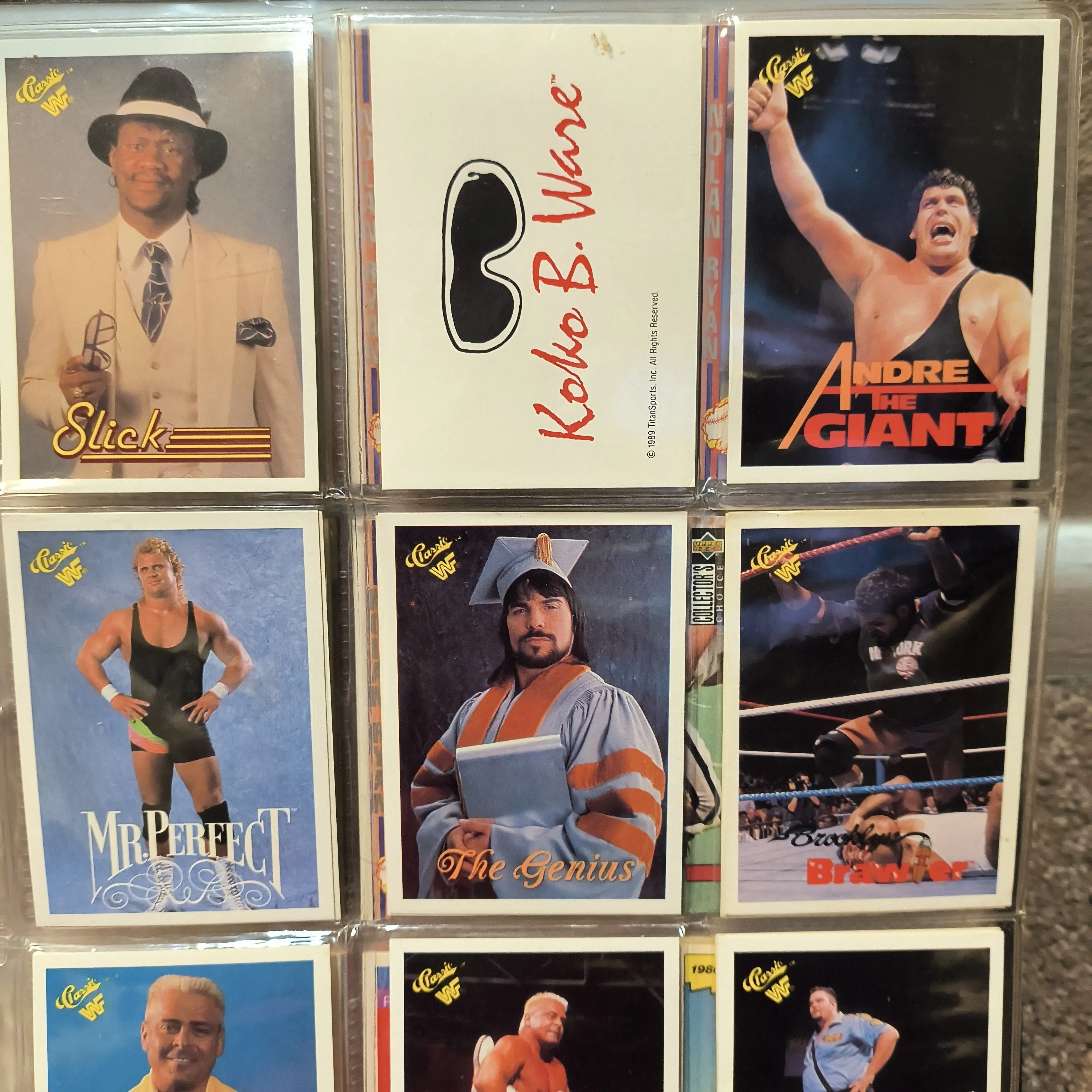 Product image for wrestling cards/Andre the Giant