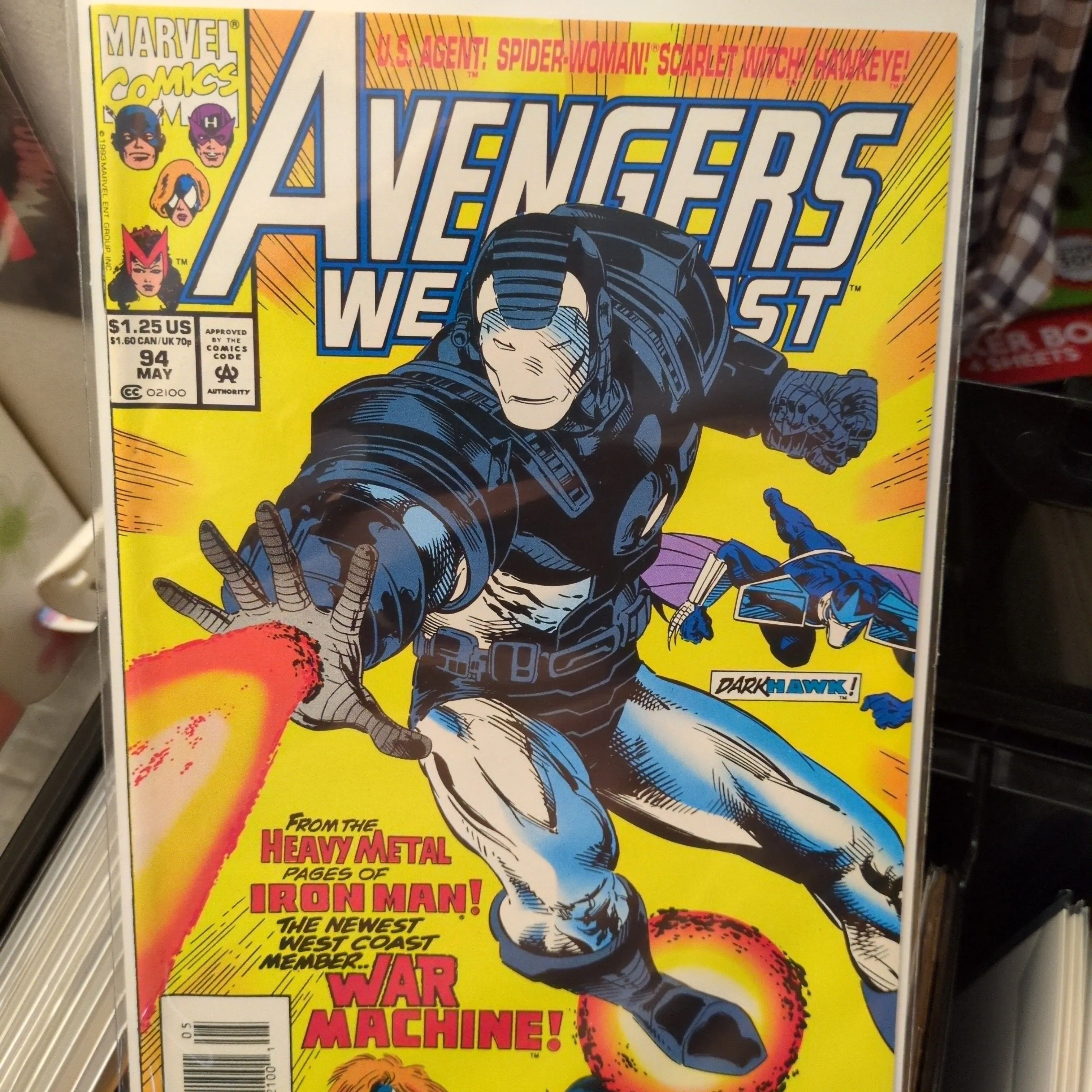 Product image for West Coast Avengers #94 🗝️ (Newstand)
