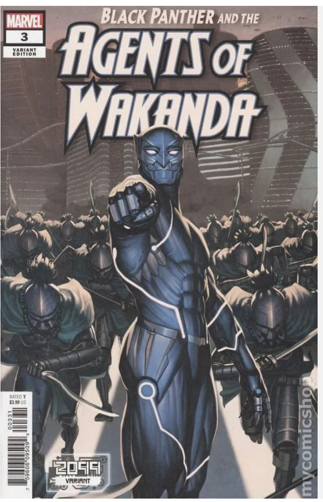 Product image for BLACK PANTHER AND THE AGENTS OF WAKANDA 3 (Marvel 2019) 2009 variant