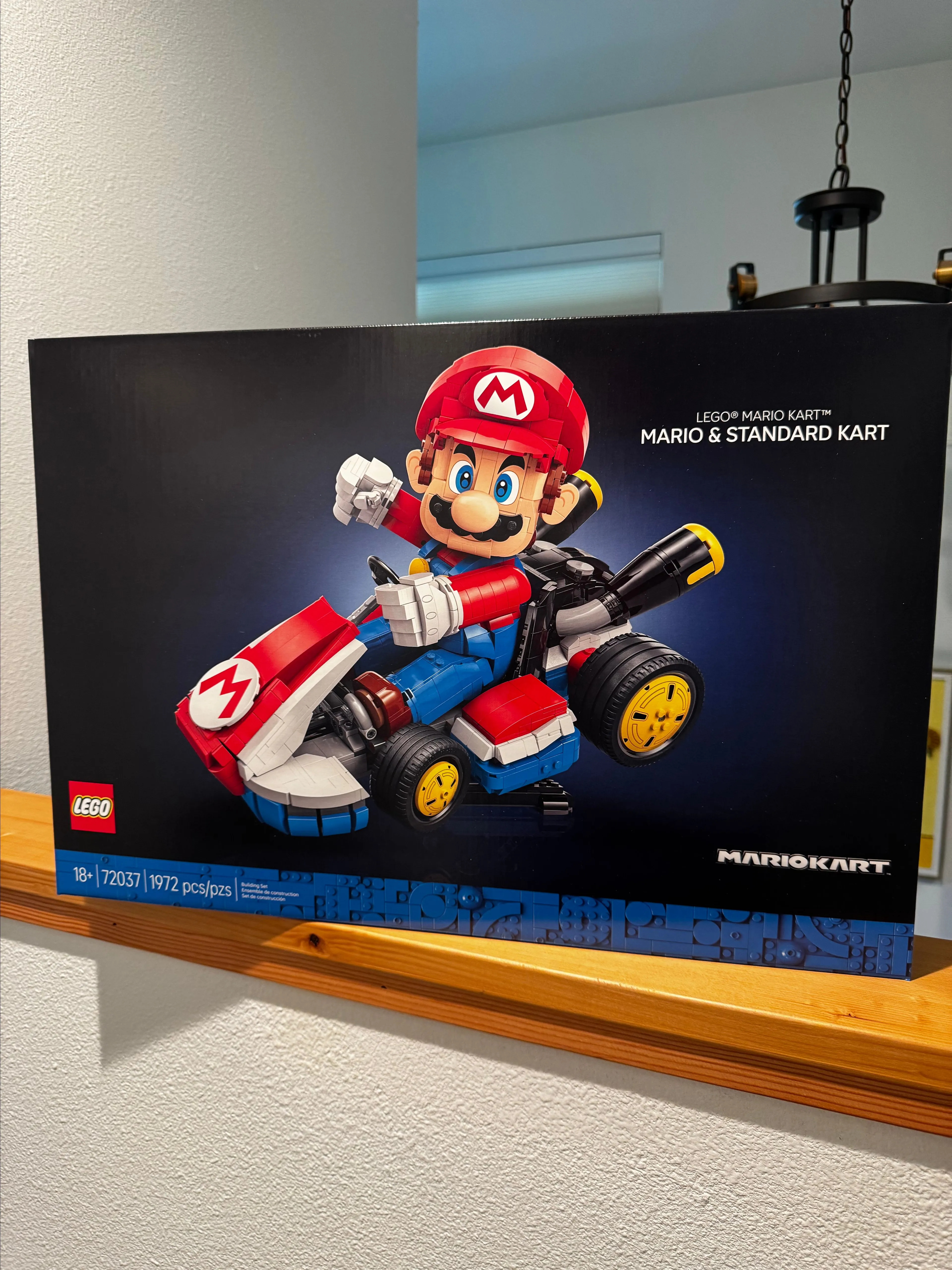 Product image for LEGO 72037 Super Mario, Mario Kart - Mario & Standard Kart