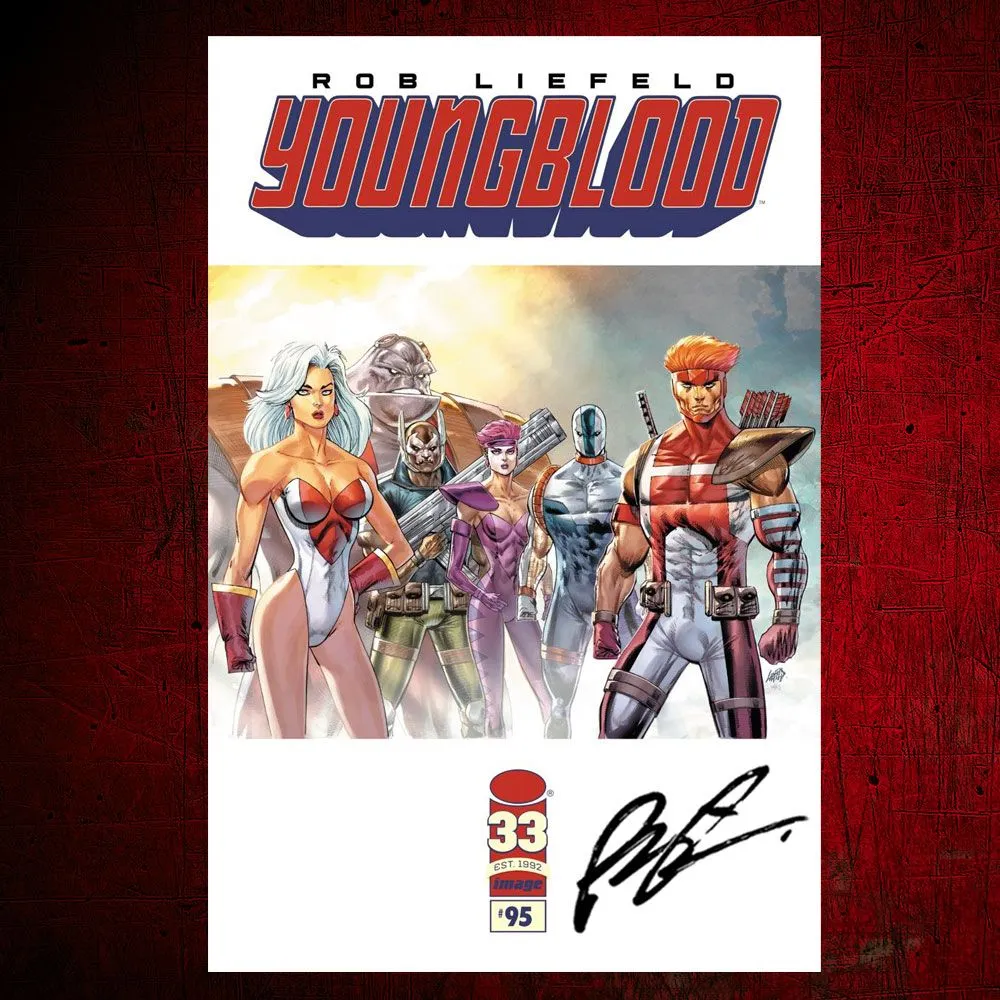 Product image for Youngblood #1 (2025) LEGACY #95 Variant (SIGNED)