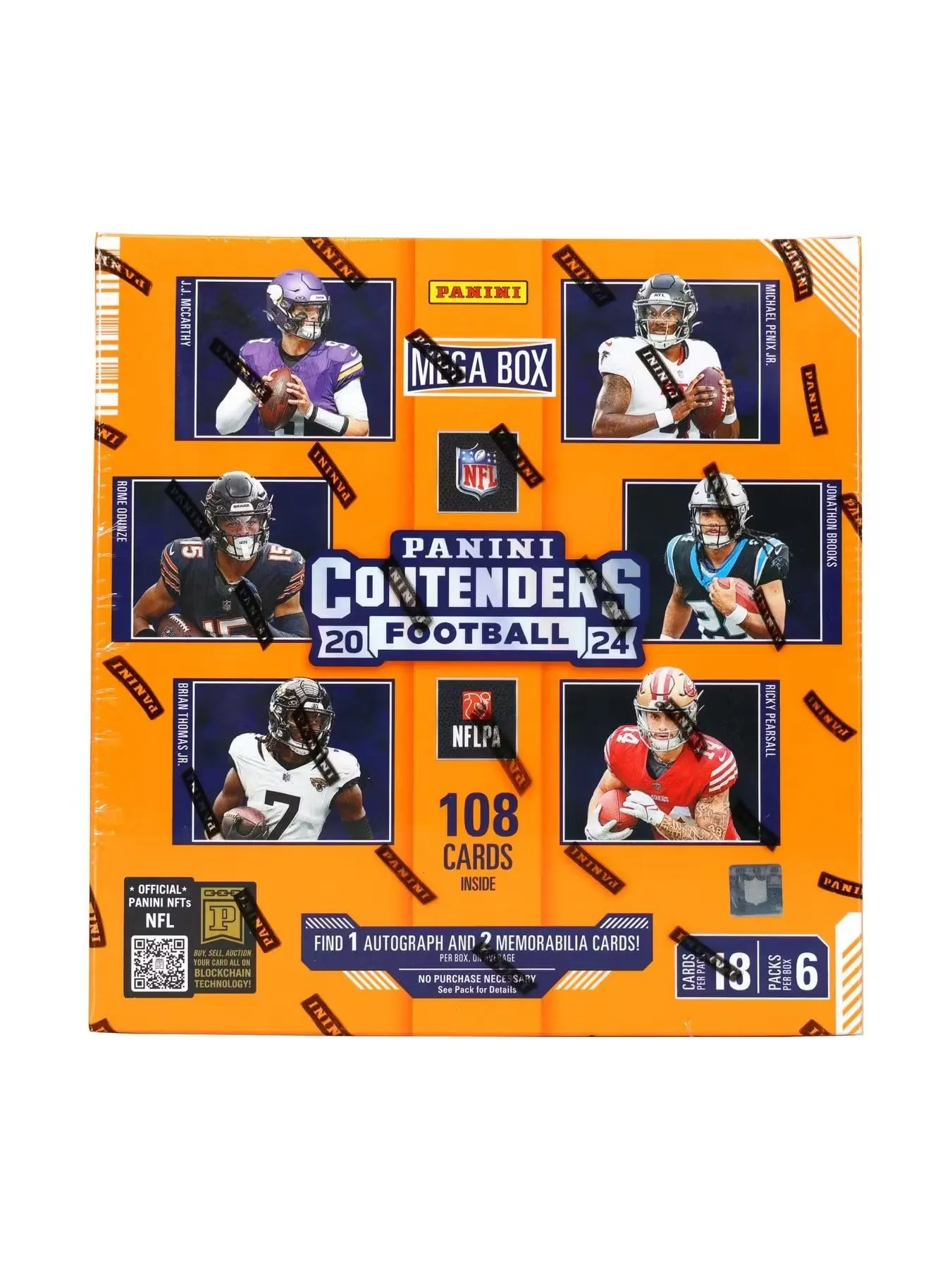 Product image for 2024 Contenders Football NFL Mega Box - 1 Box