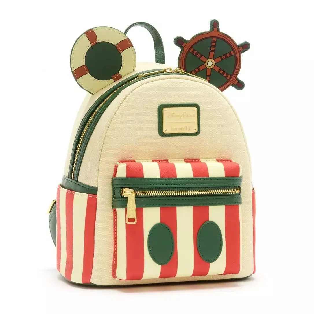 Product image for Loungefly Mickey Mouse: The Main Attraction Jungle Cruise Walt Disney World 50th Mini Backpack EUC