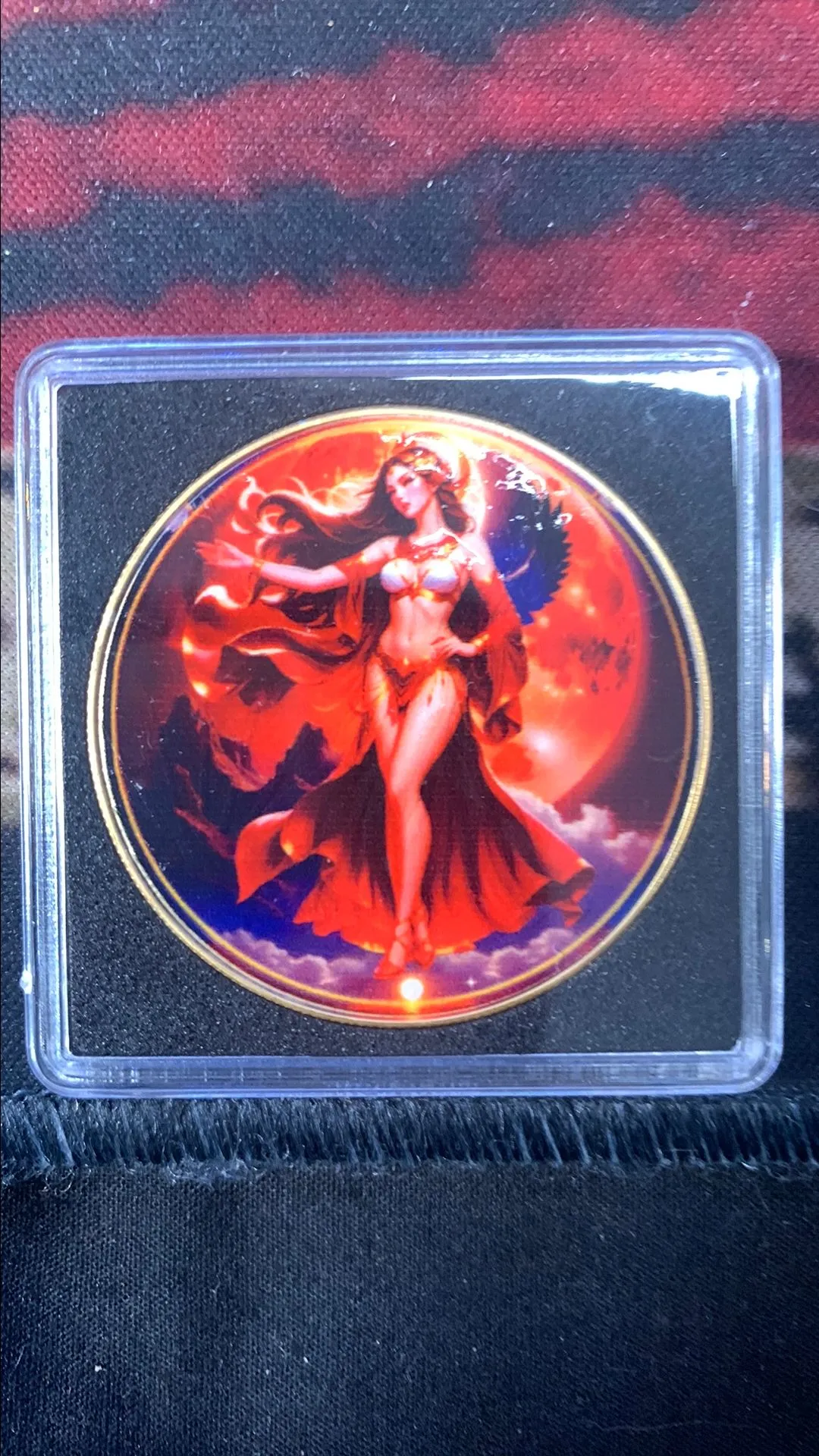 Product image for ONLY 100 MINTED!!!!! ECLIPSE GODDESS Silver Eagle 1 Oz Silver Coin 1$ USA 2024 TYPE ii