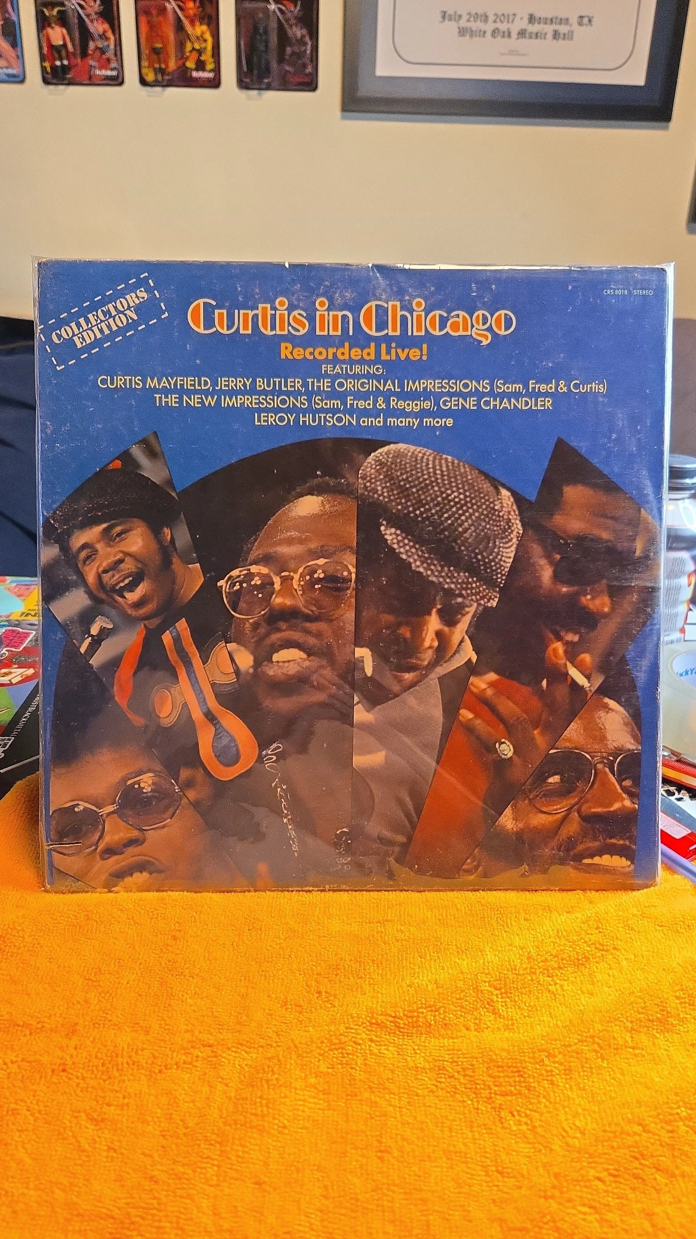 Product image for CURTIS MAYFIELD "Curtis In Chicago" VG+/VG-