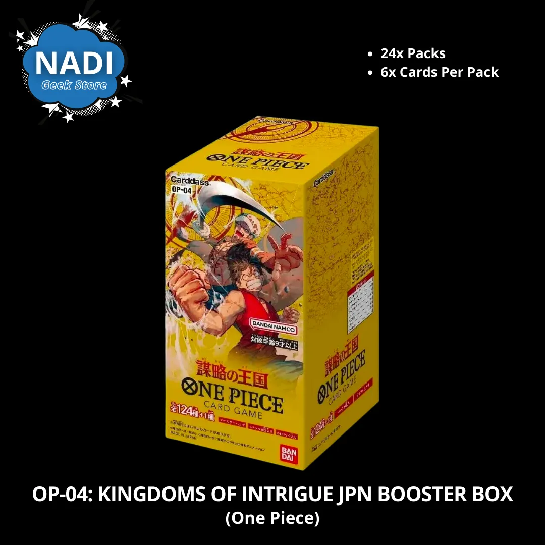 Product image for OP-04: Kingdoms Of Intrigue JPN Booster Box (Sealed)