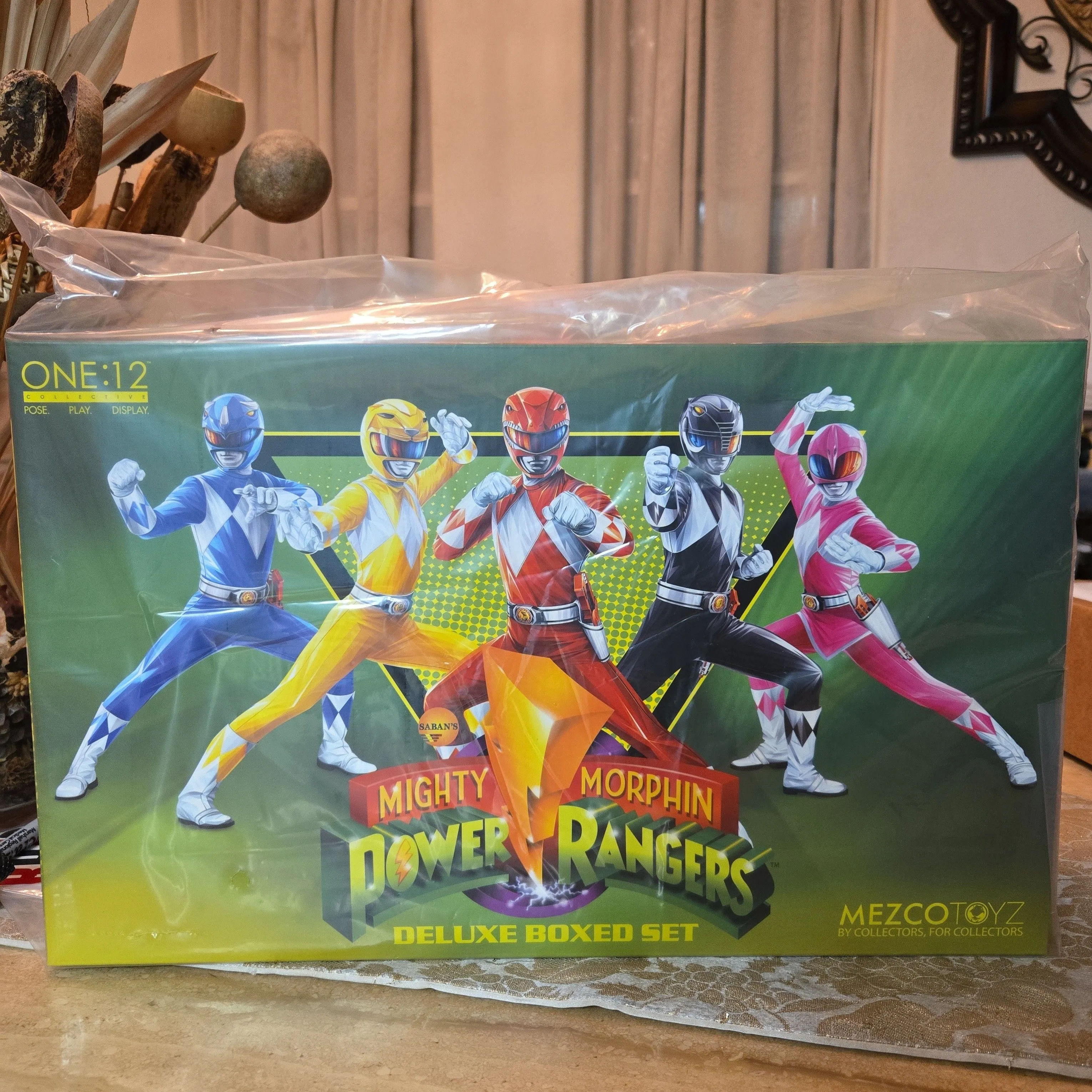 Product image for Mezco One:12 Collective Power Rangers 5 pack