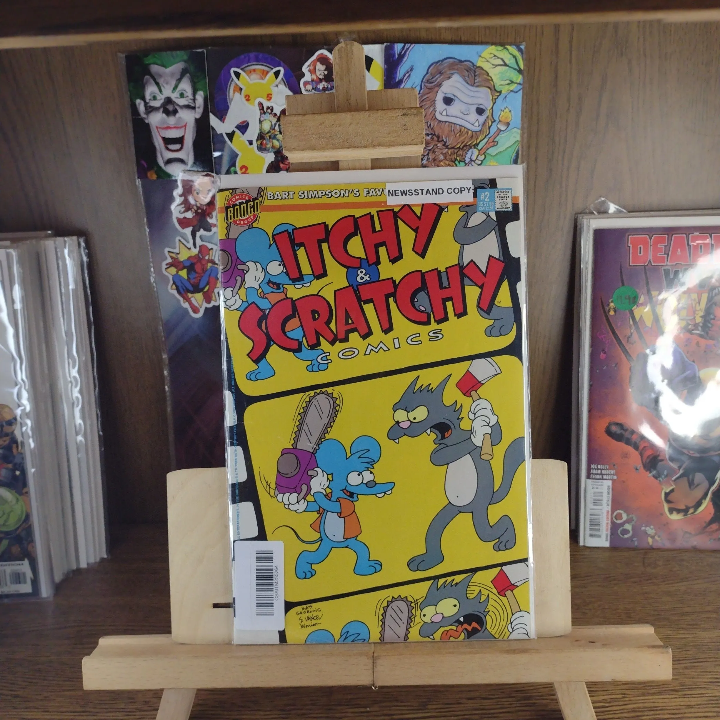 Product image for Itchy & Scratchy Comics #2 Bongo Comics - News Stand Copy