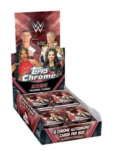 Product image for 2024 TOPPS CHROME WWE HOBBY BY THE PACK