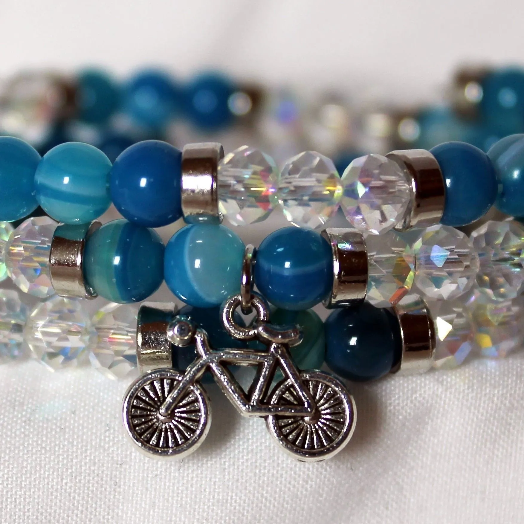 Product image for Inspired to ride - bicycle bracelet