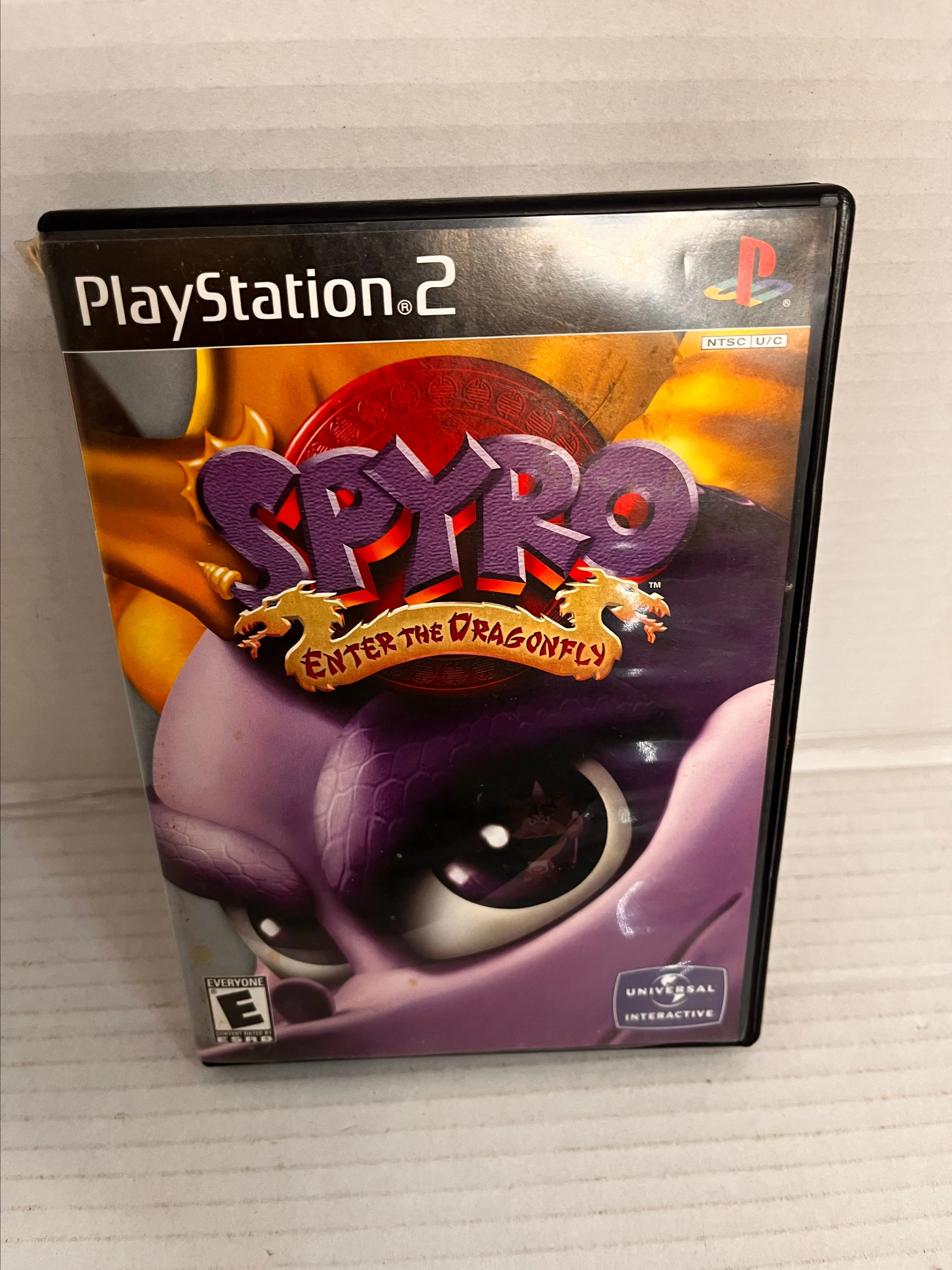 Product image for Spyro: Enter the Dragonfly (Sony PlayStation 2, 2002) Complete