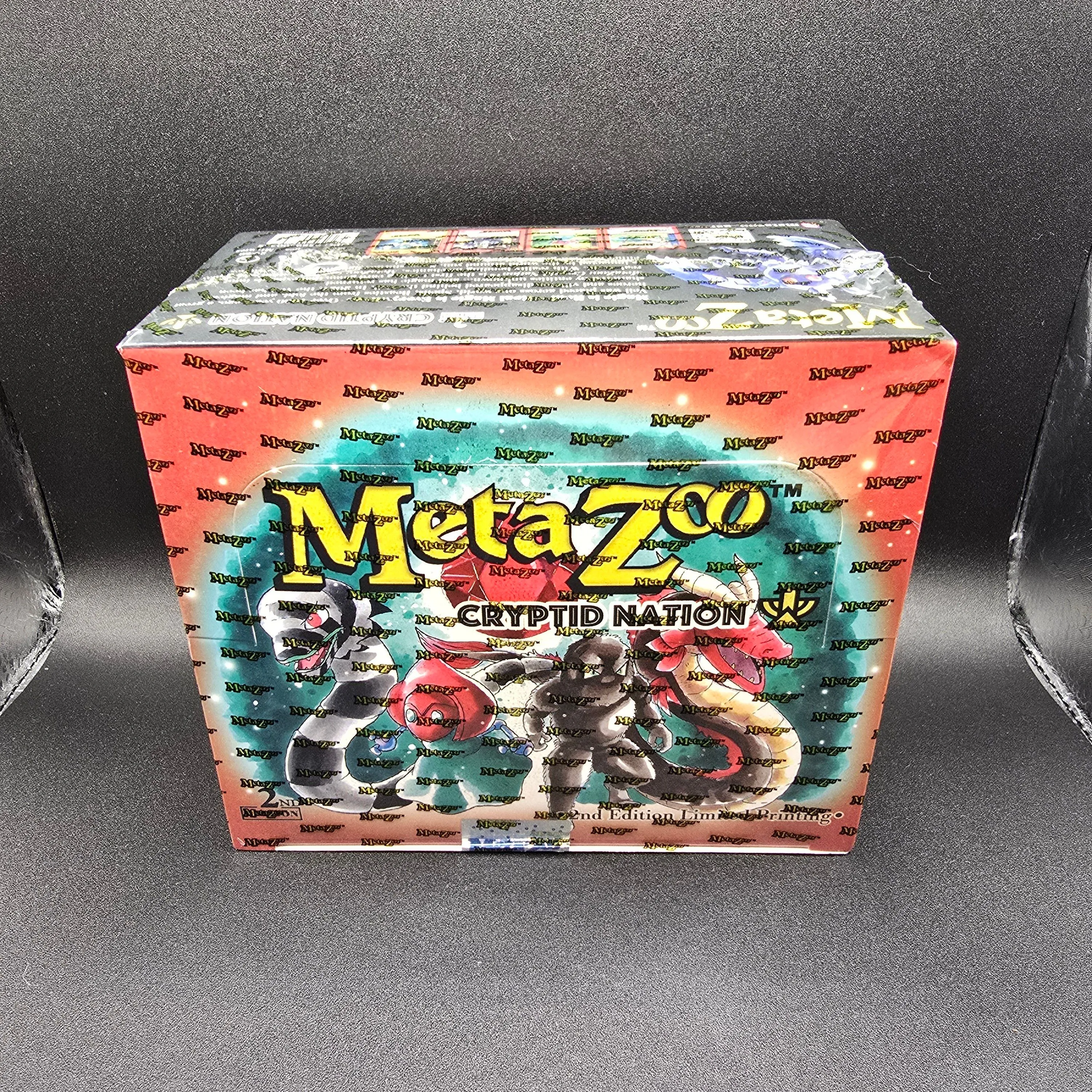 metazoo cryptid nation 2nd edition booster box MetaZoo