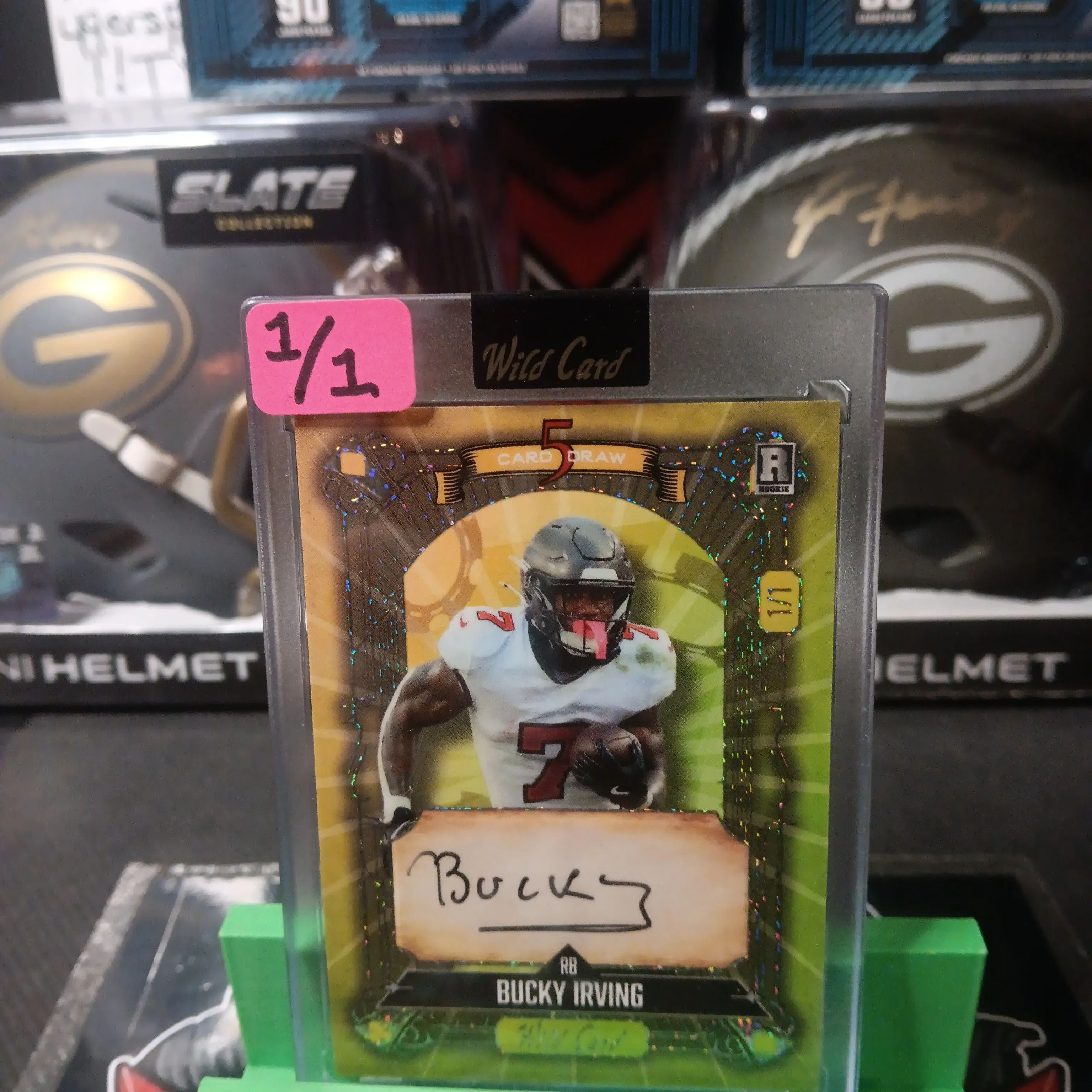 Product image for Bucky Irving Auto 1/1