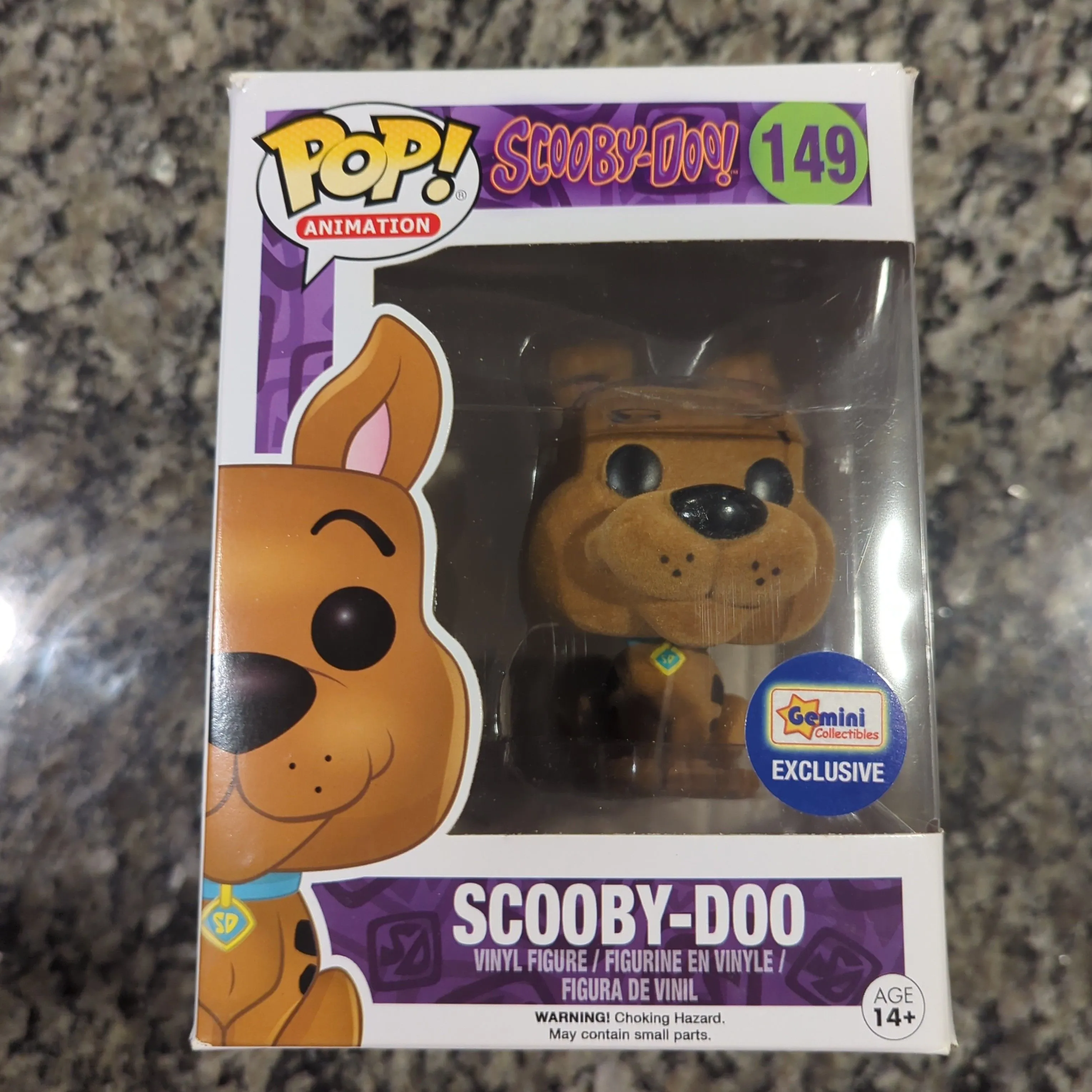 Product image for Scooby Doo Flocked Gemini Exclusive