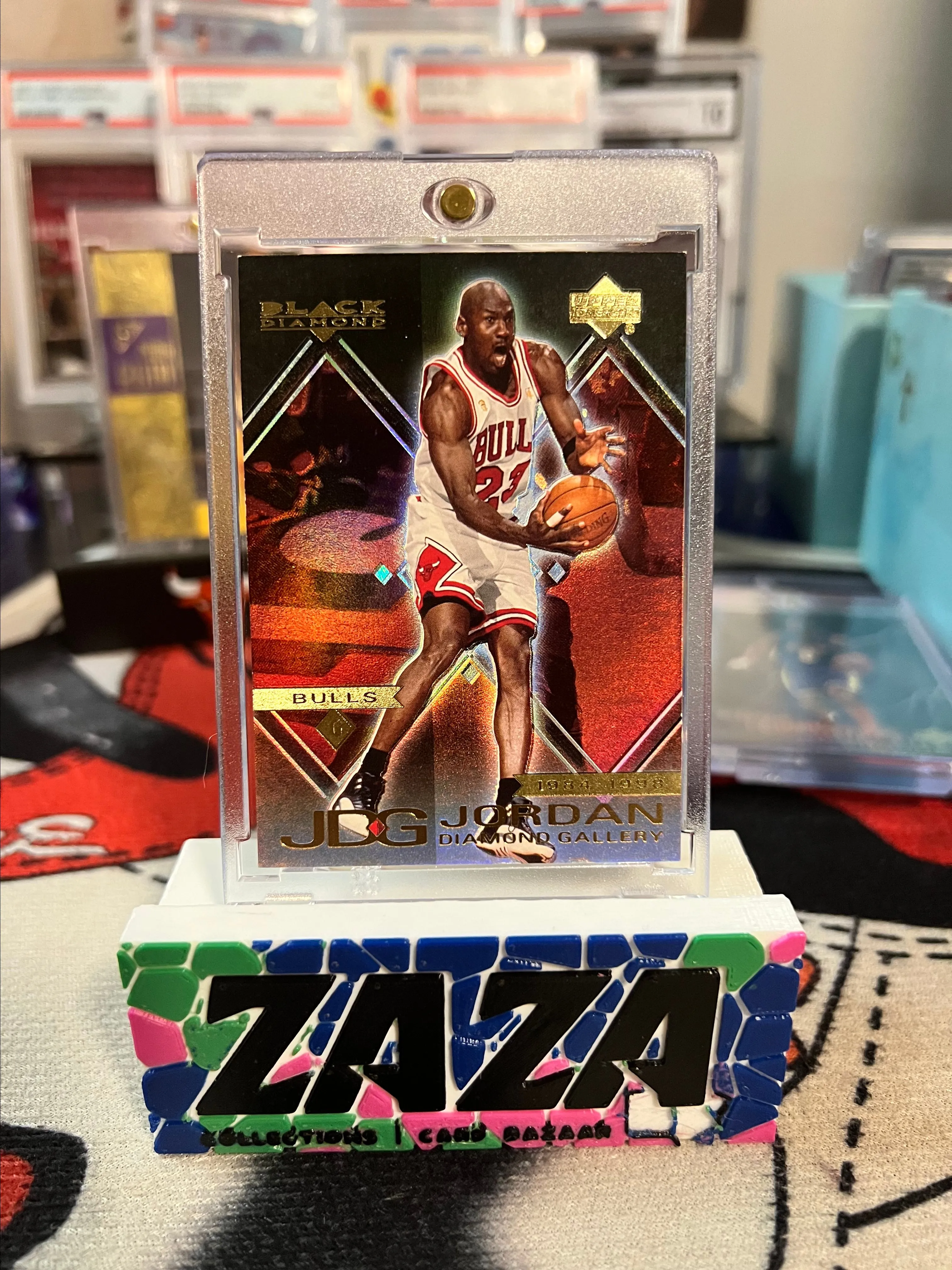 Product image for 1999-00 Upper Deck Black Diamond Jordan Diamond Gallery Michael Jordan #DG9 HOF