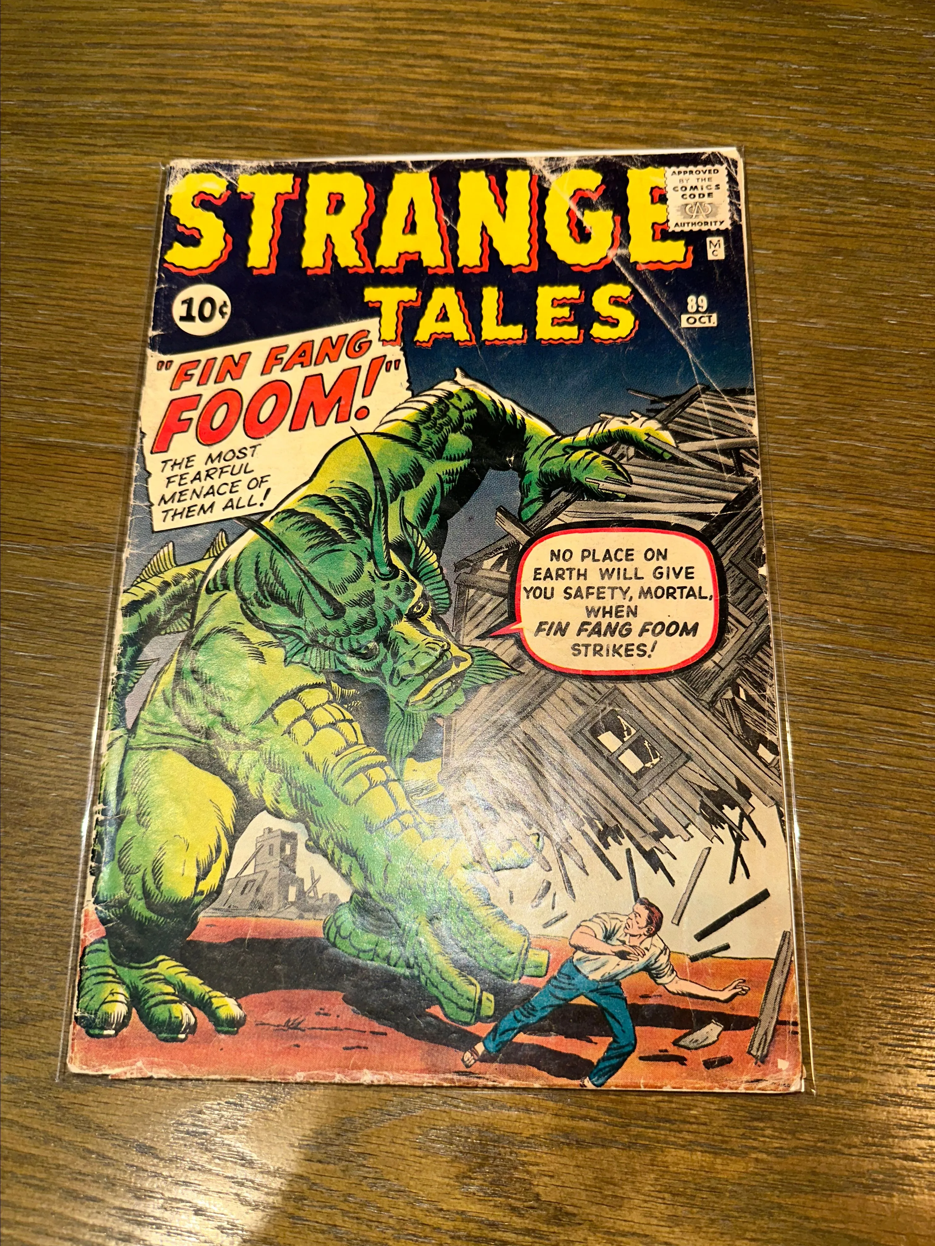 Product image for Strange Tales #89 1st Fin Fang Foom