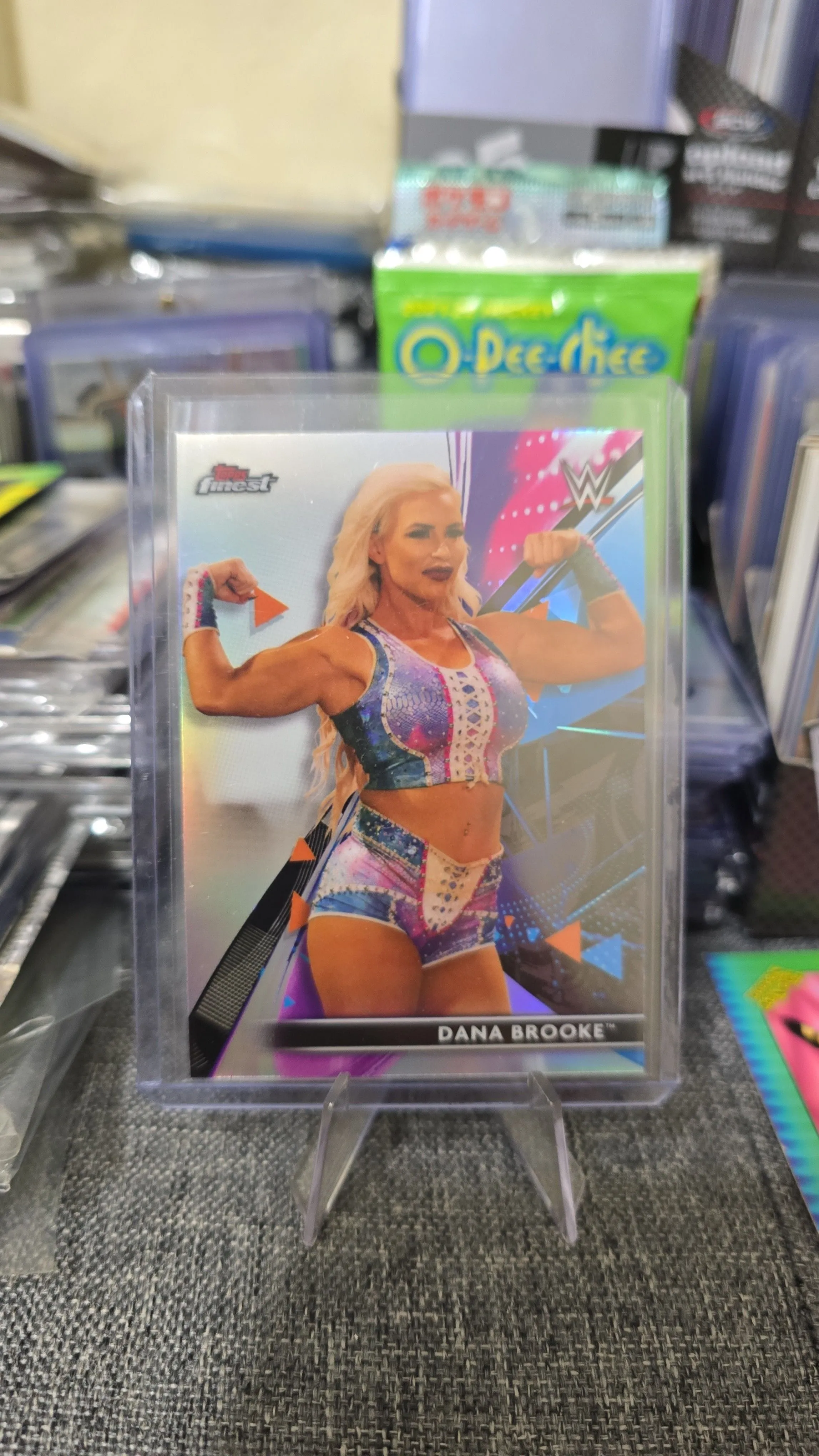Product image for 2021 Topps Finest WWE Dana Brooke - Refractor - RAW #10