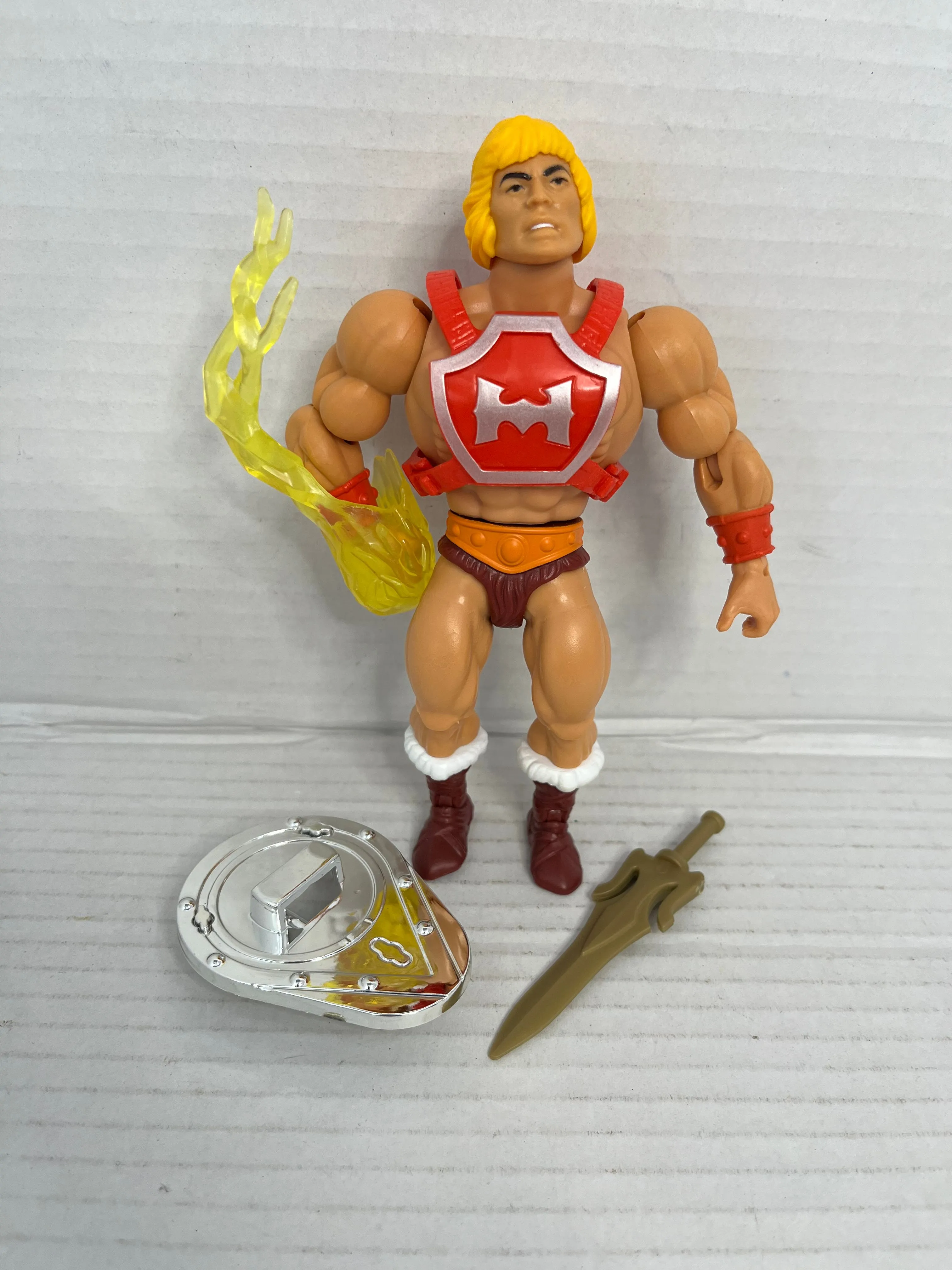 Product image for Thunder Punch He-Man 100% Complete He-Man Masters of the Universe MOTU Origins