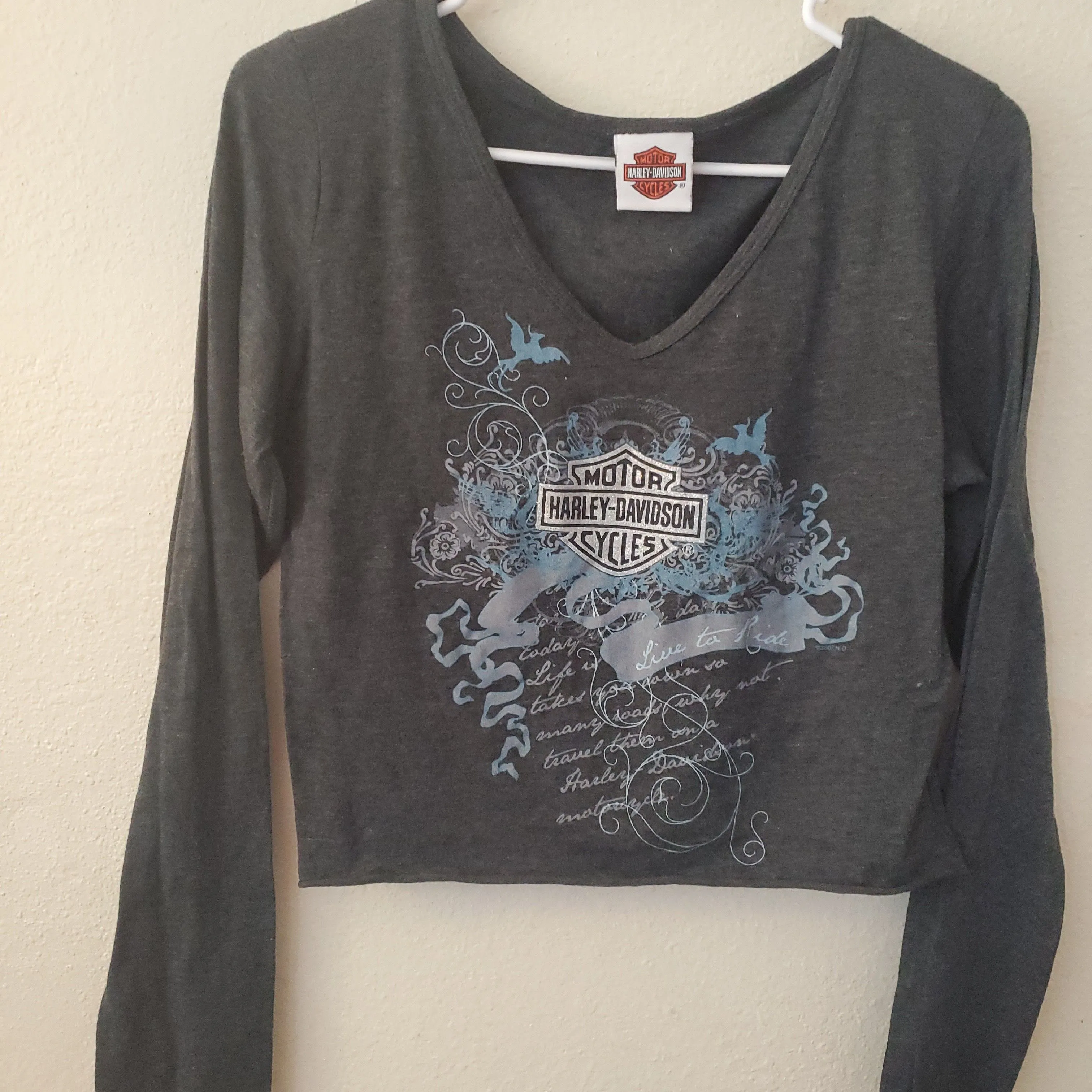 Product image for Harley's Davidson crop top